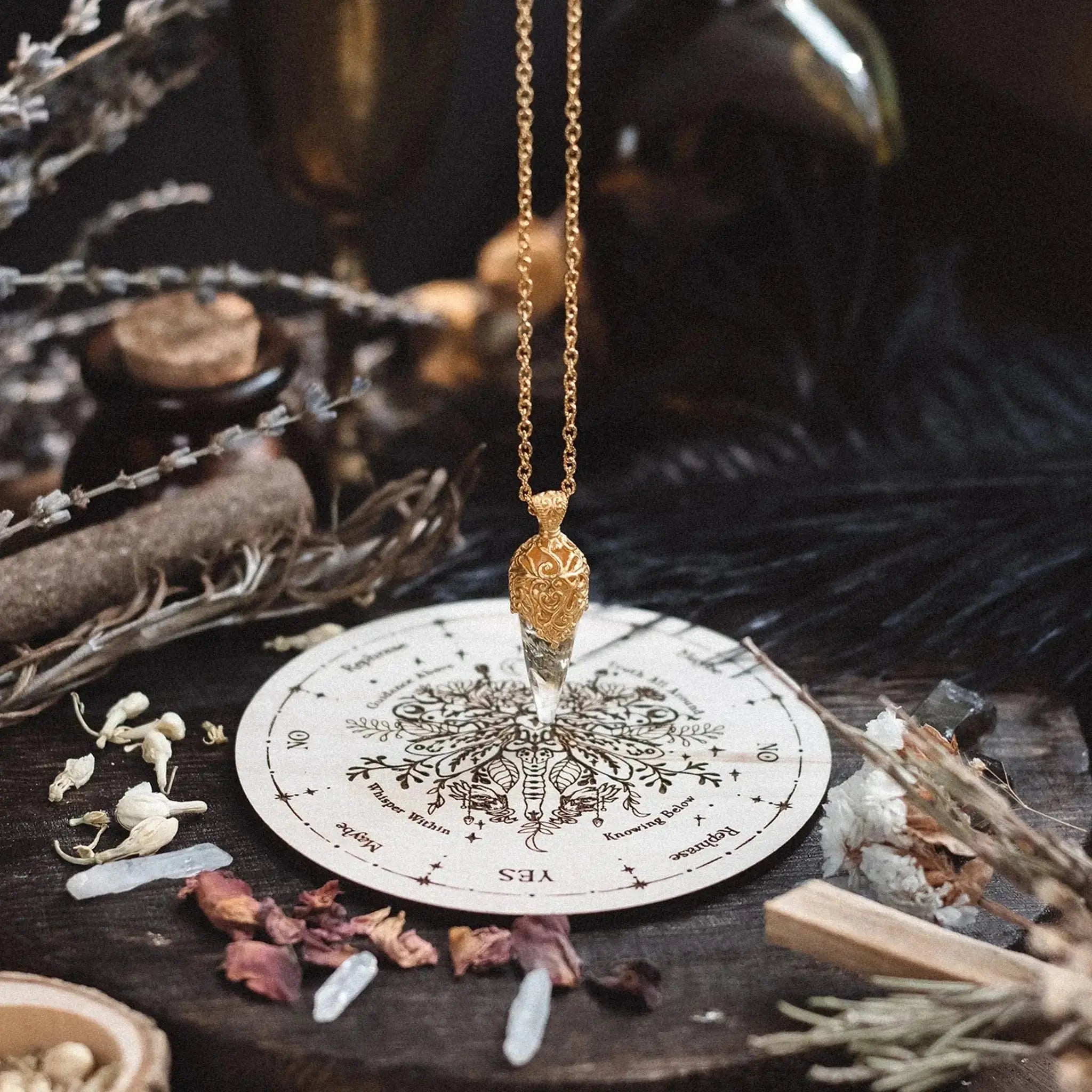 Inner Sun • Pendulum Necklace Ananda Soul