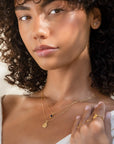 Moondust Earrings Solid Gold • 18kt