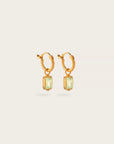Resting Heart • Hoop Earrings