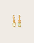 Resting Heart • Hoop Earrings