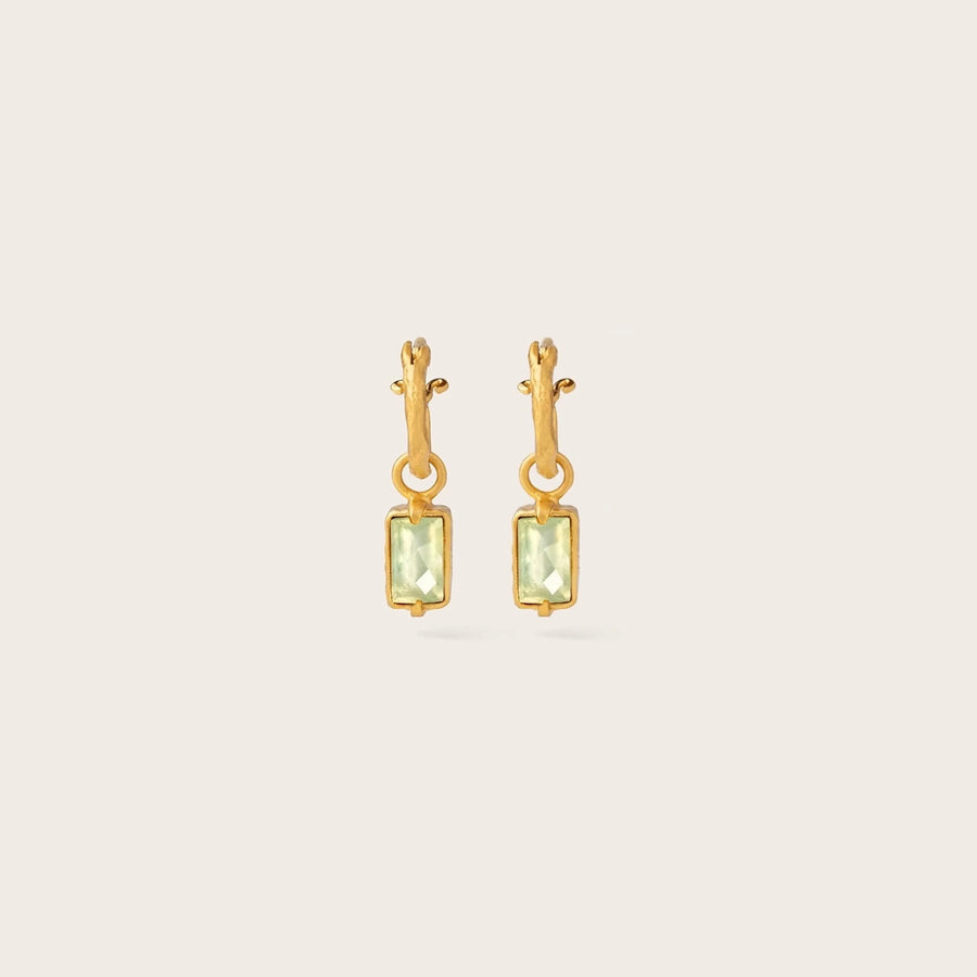 Resting Heart • Hoop Earrings