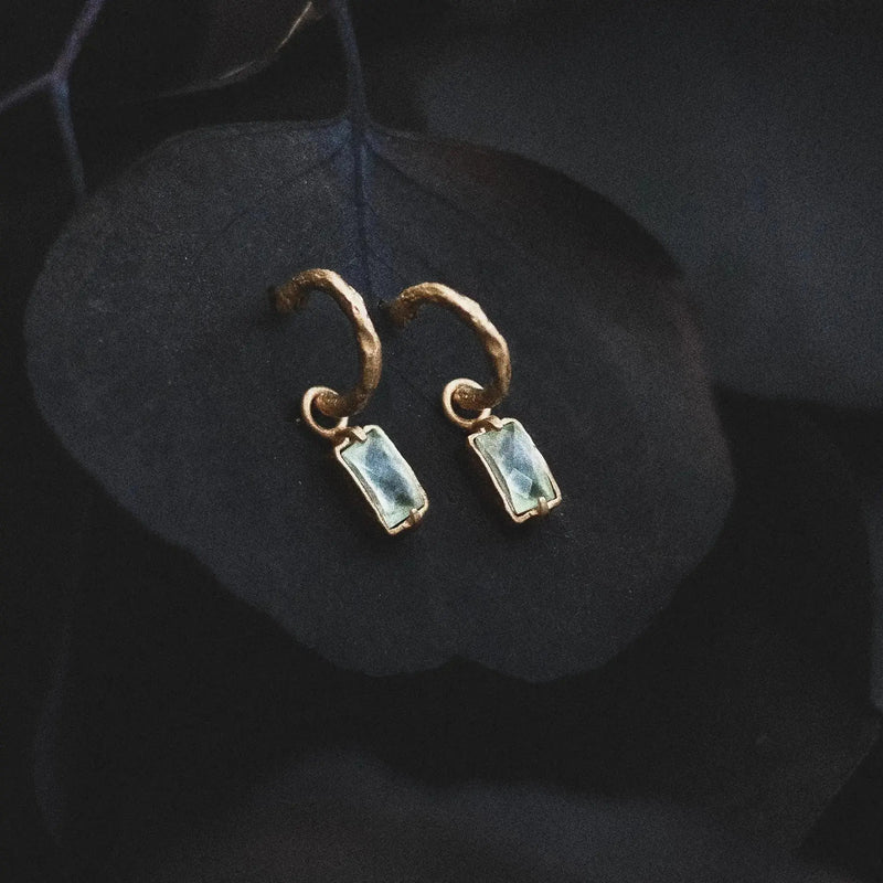 Resting Heart • Hoop Earrings Ananda Soul