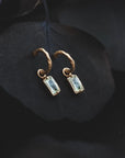 Resting Heart • Hoop Earrings