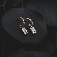 Resting Heart • Hoop Earrings Ananda Soul