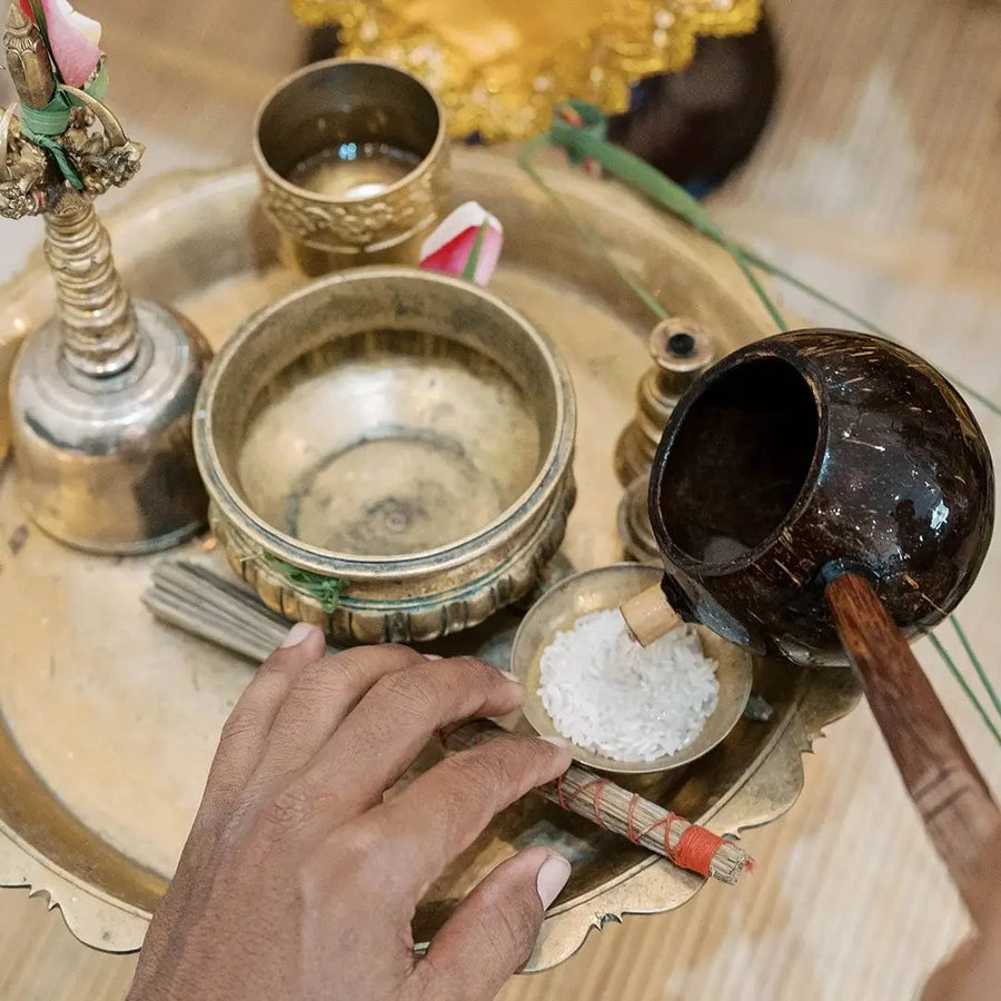 The Meaning & Elements of a Balinese Blessing Ceremony – Anandasoul