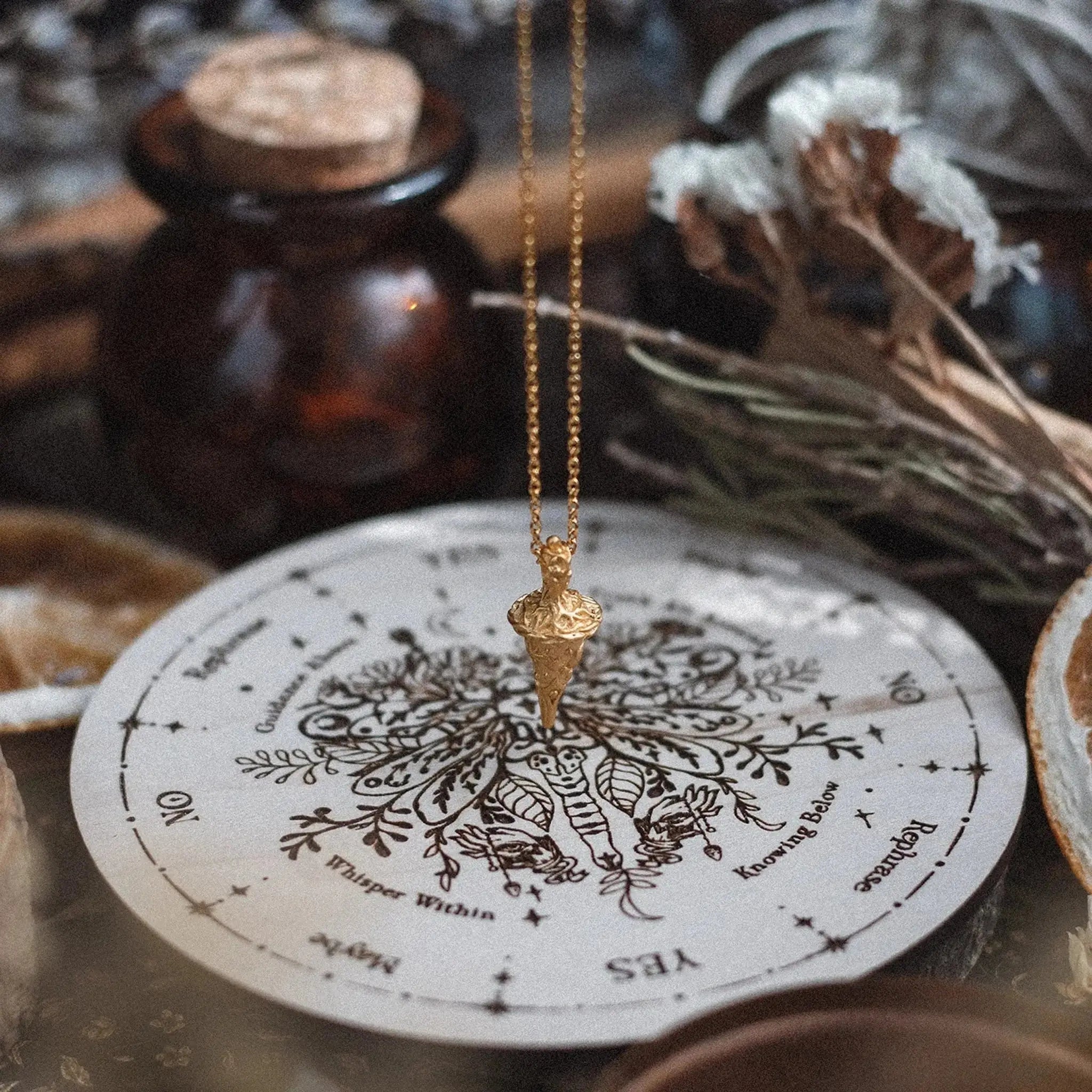 Starlit Whisper • Pendulum Necklace Ananda Soul