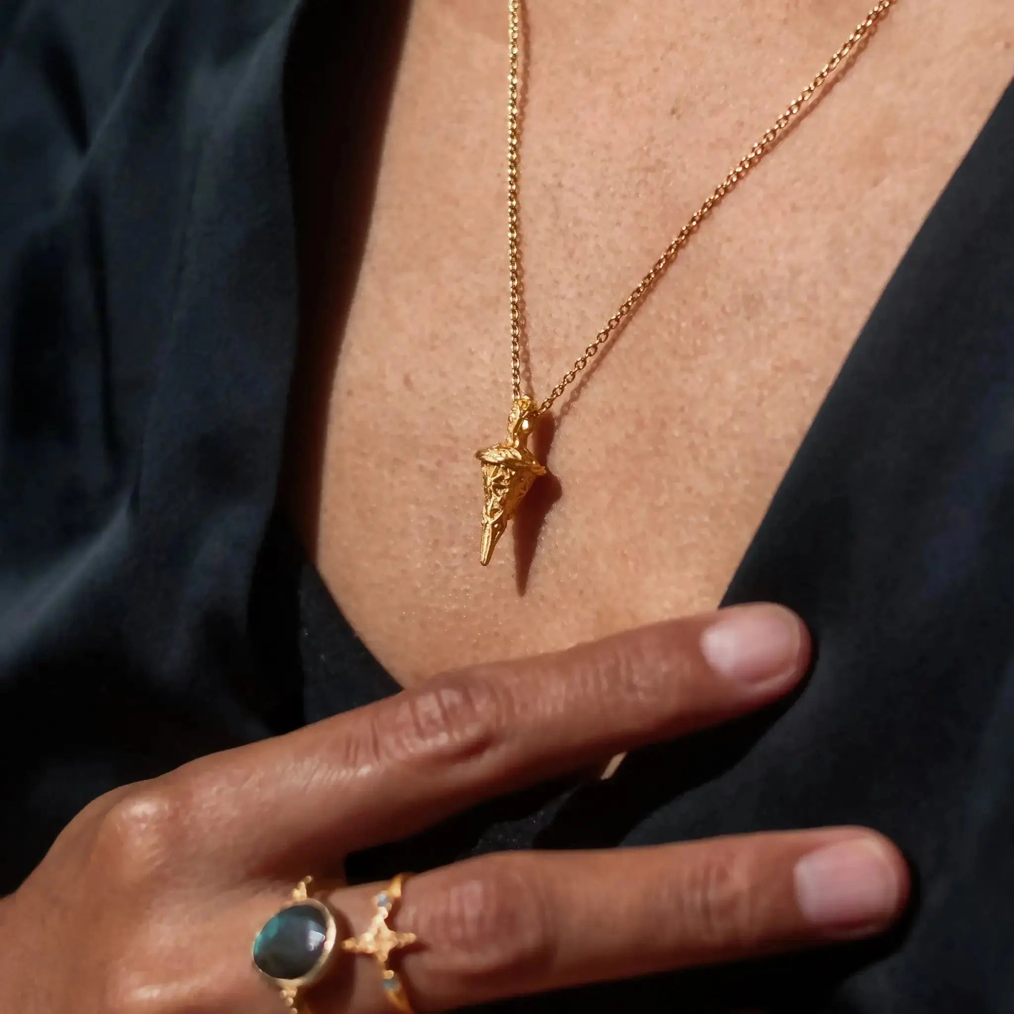 Starlit Whisper • Pendulum Necklace Ananda Soul