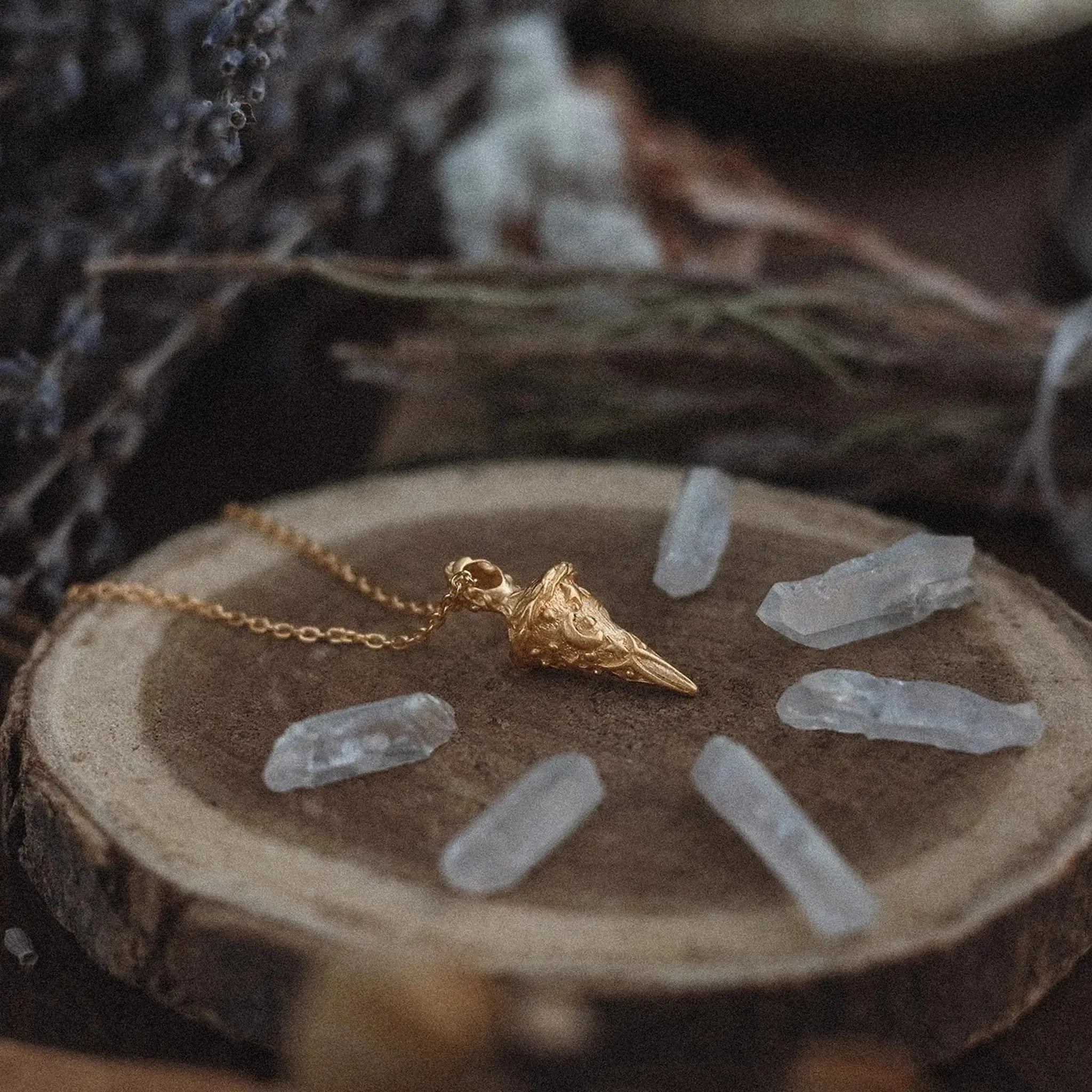 Starlit Whisper • Pendulum Necklace Ananda Soul