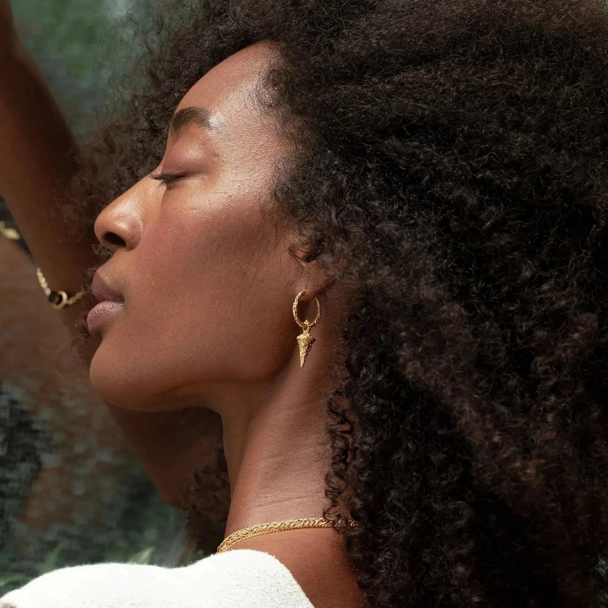 Starlit Whisper • Hoop Earrings Ananda Soul