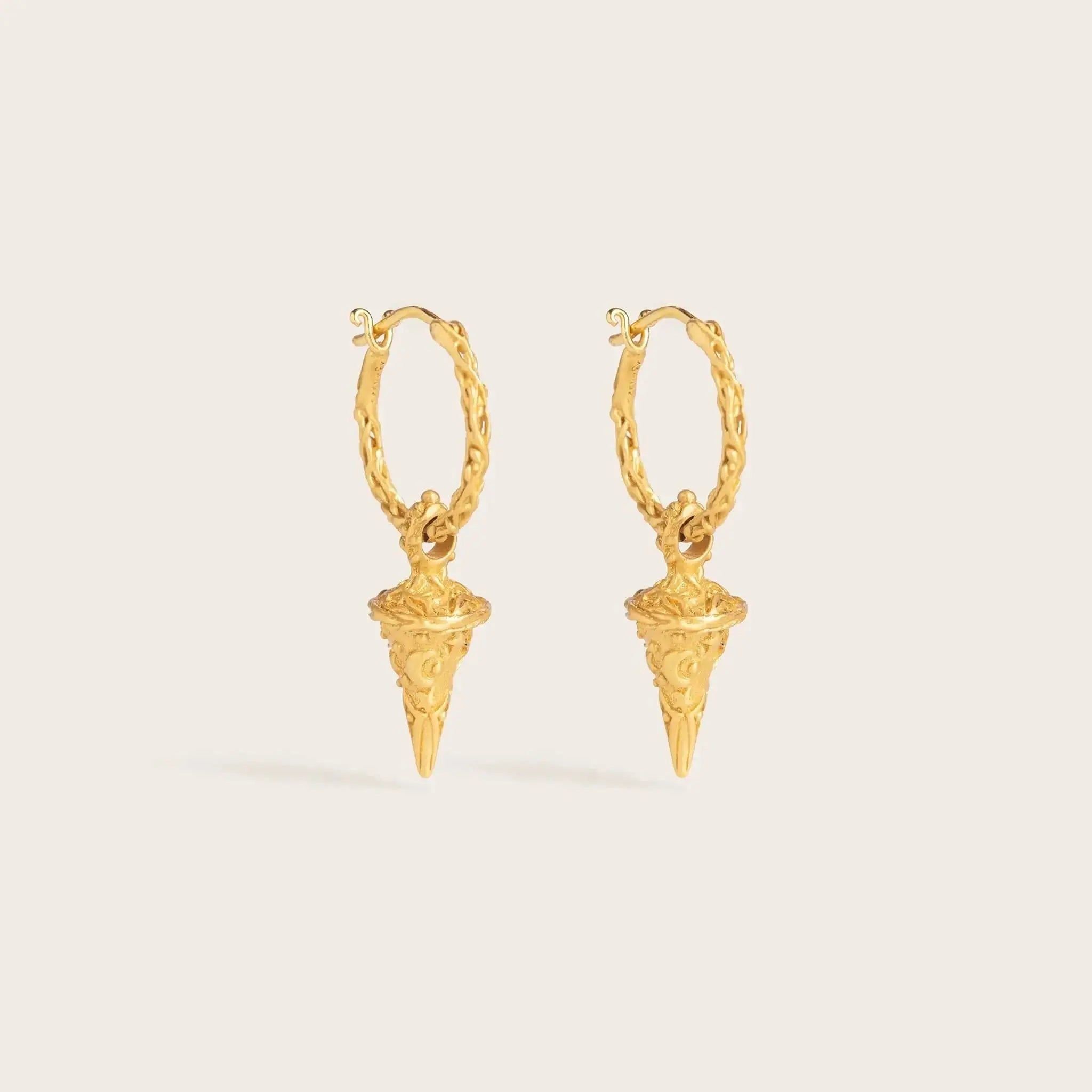 Starlit Whisper • Hoop Earrings Ananda Soul