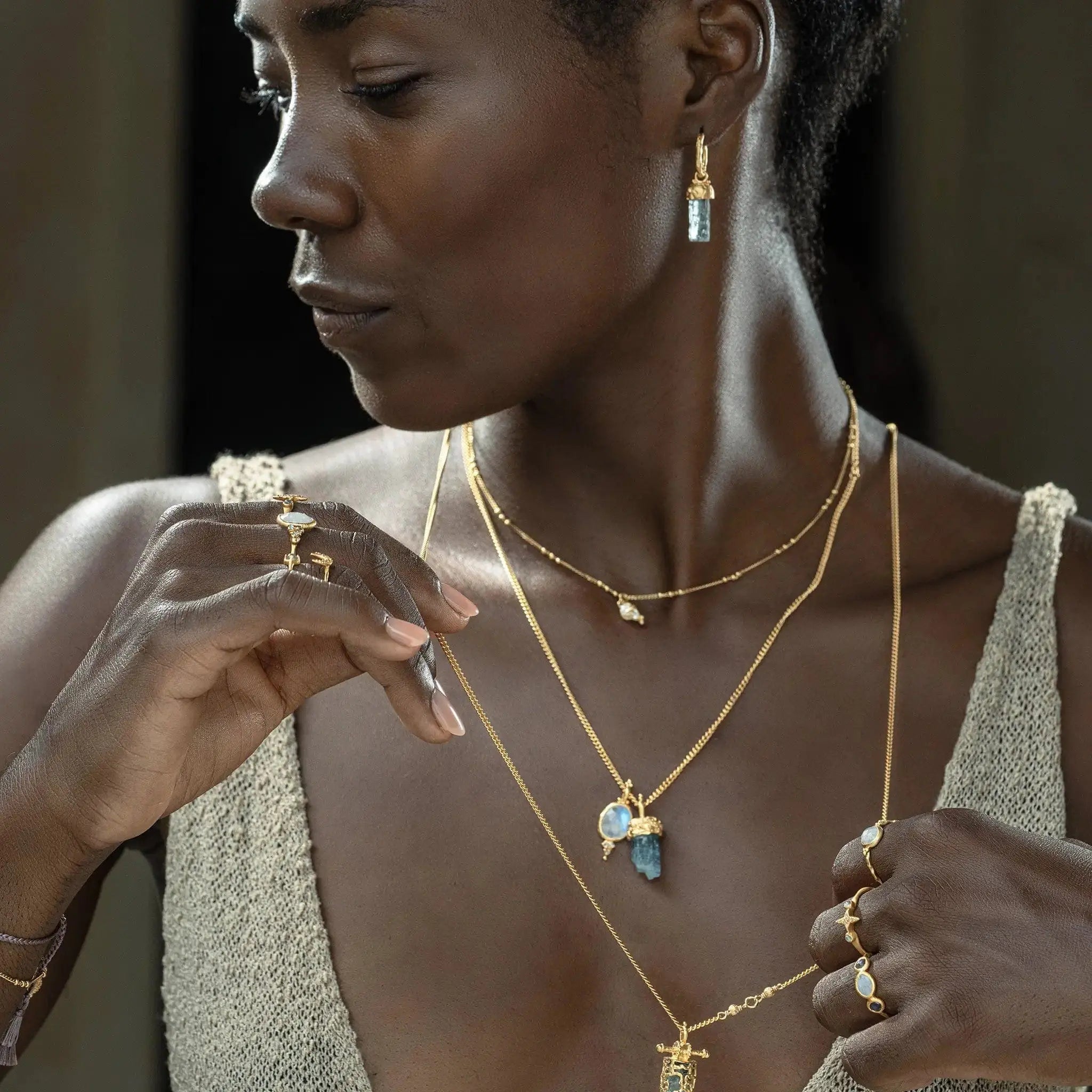 True To Myself • Hoop Earrings Ananda Soul