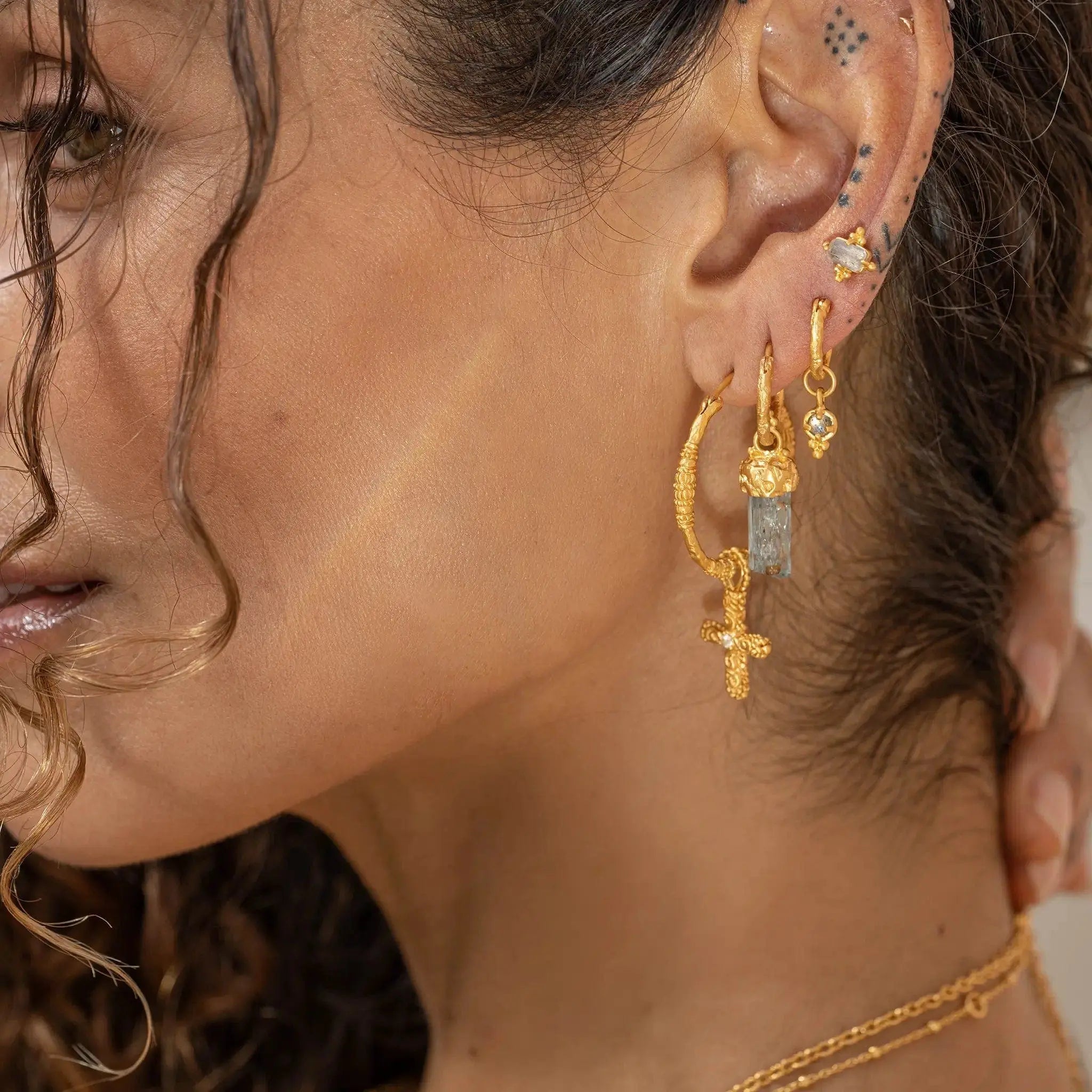 True To Myself • Hoop Earrings Ananda Soul