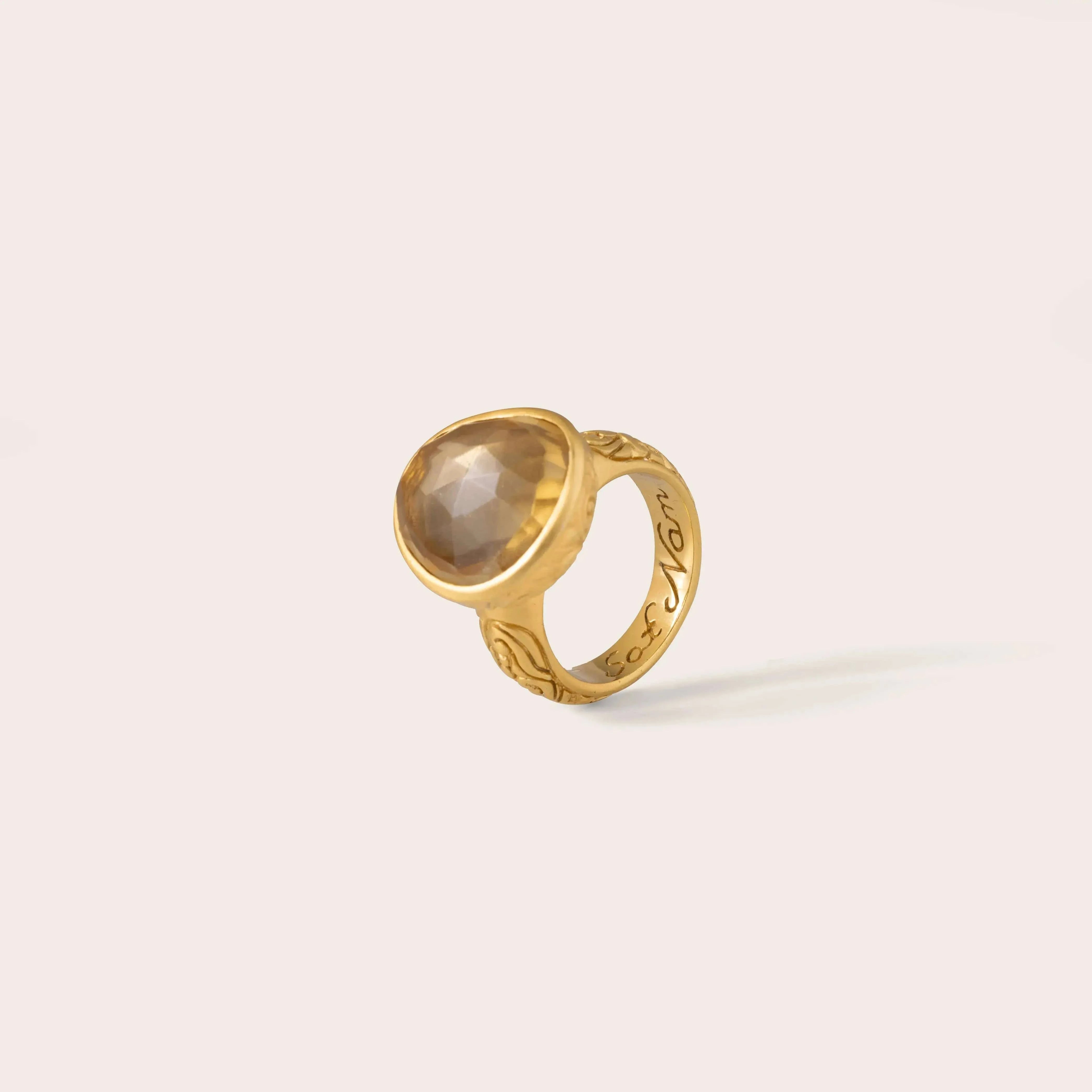 Truth of My Soul Ring • Citrine Ananda Soul