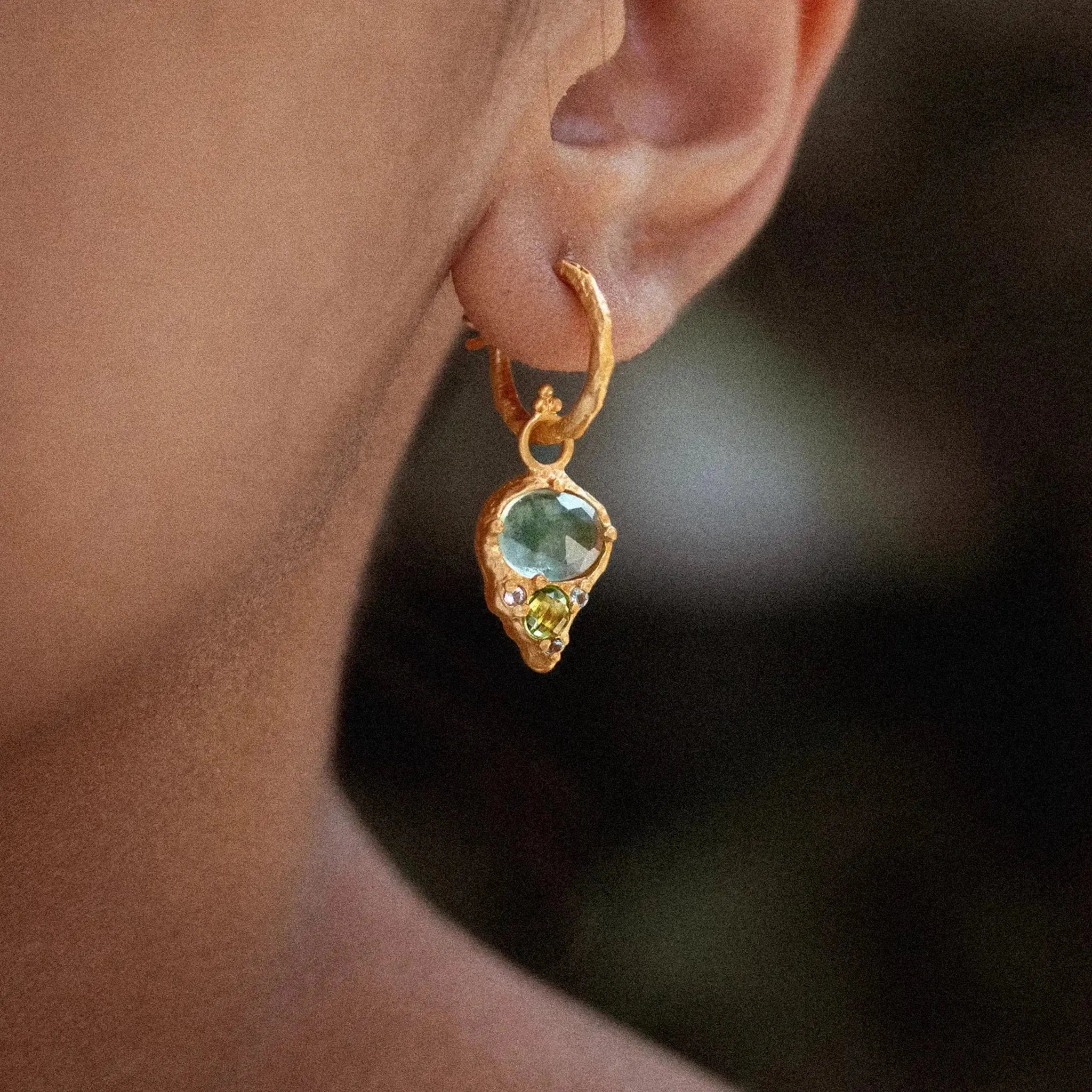 Wild Treasures • Hoop Earrings Ananda Soul