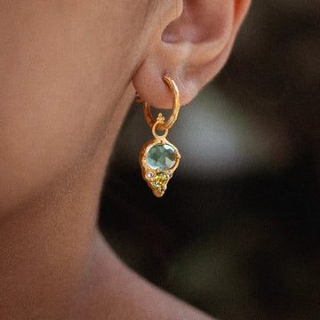 Wild Treasure • Hoop Earrings