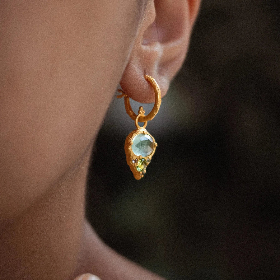 Wild Treasure • Hoop Earrings