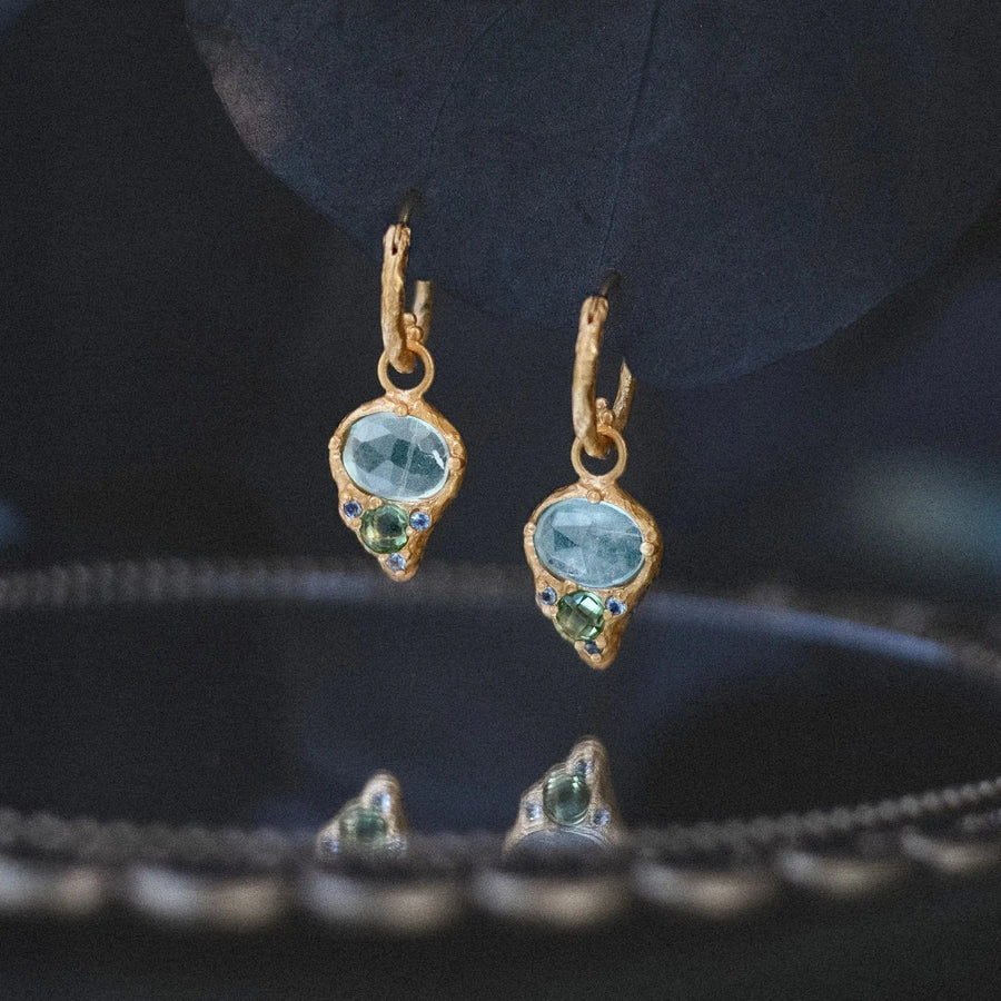 Wild Treasure • Hoop Earrings