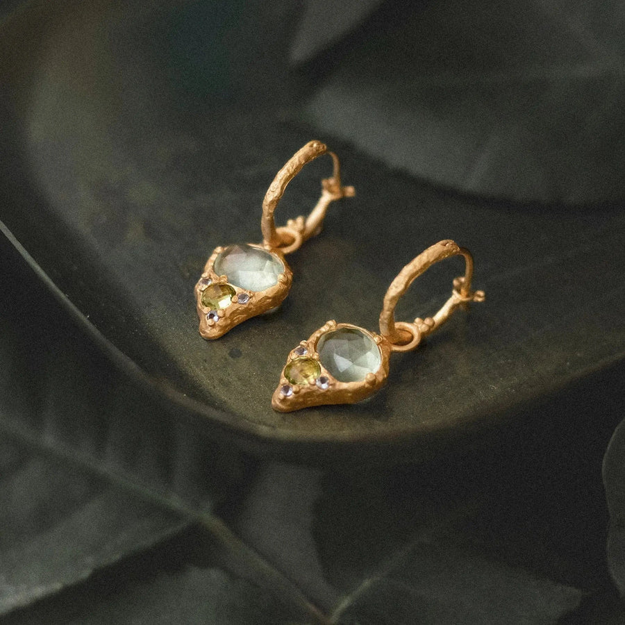 Wild Treasure • Hoop Earrings