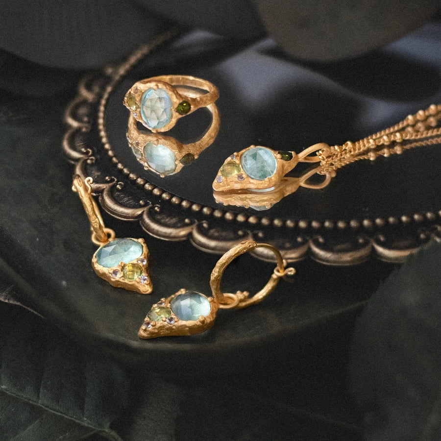 Wild Treasure • Hoop Earrings