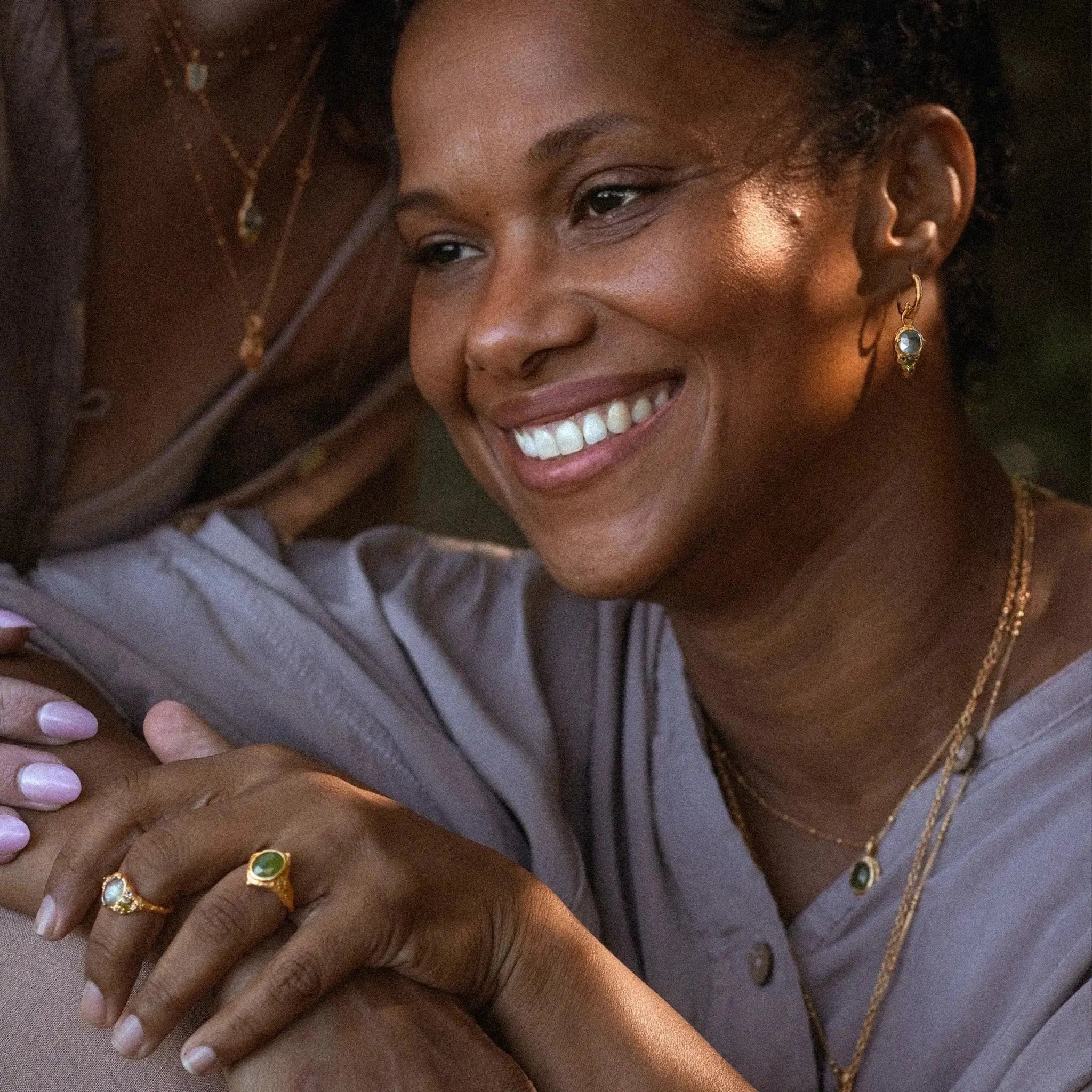 Wild Treasures • Hoop Earrings Ananda Soul