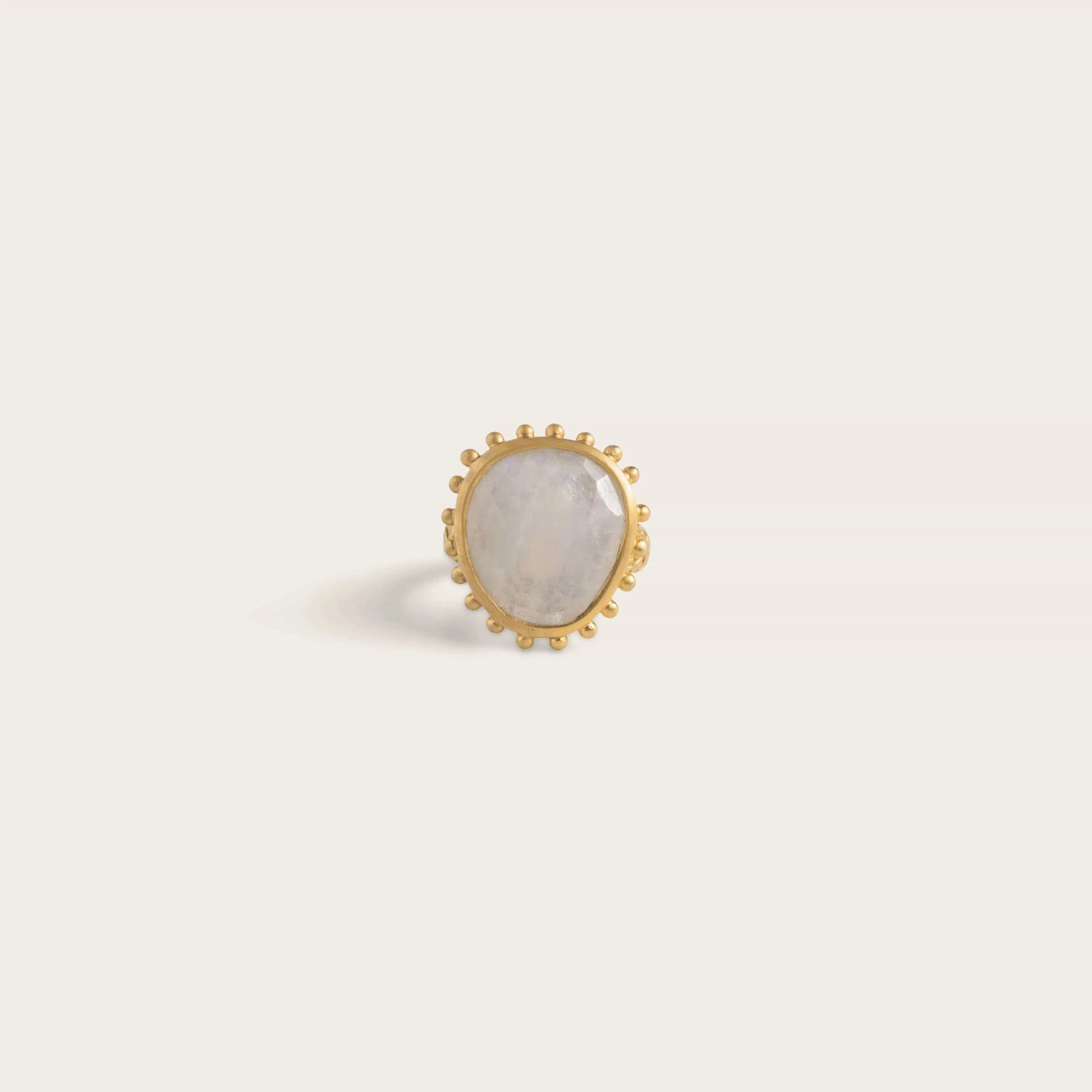 Wise Wild & Free Ring • Moonstone Ananda Soul