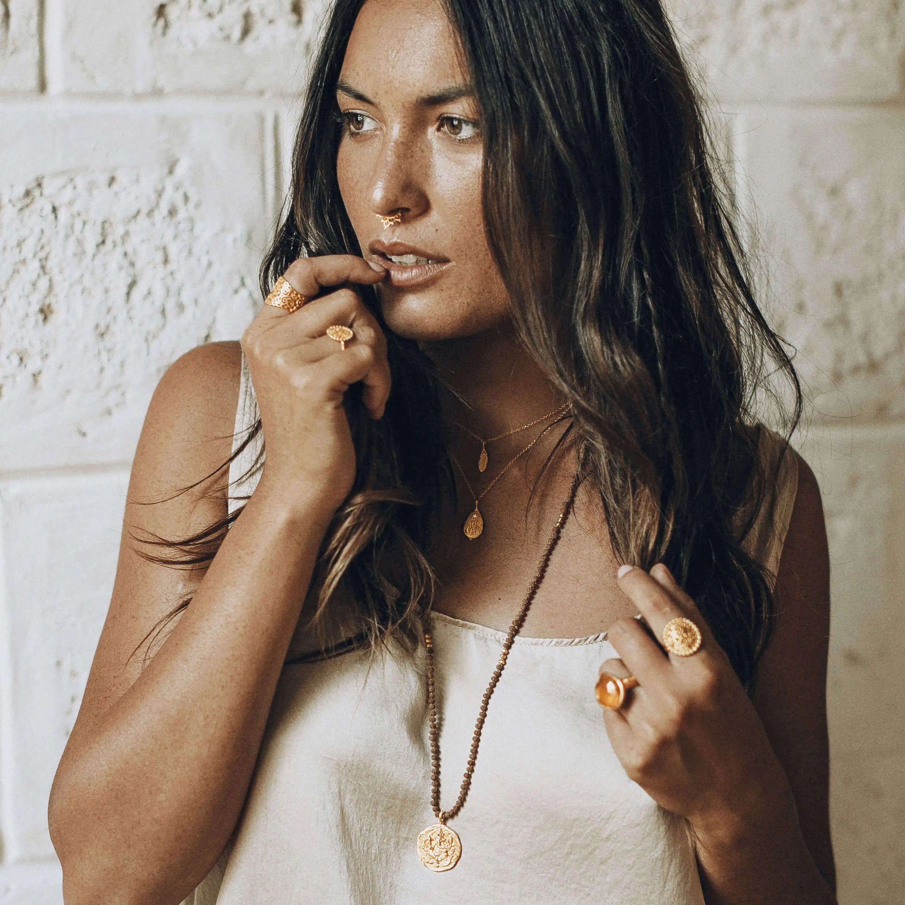 Ganapati • Necklace with Rudraksha Anandasoul