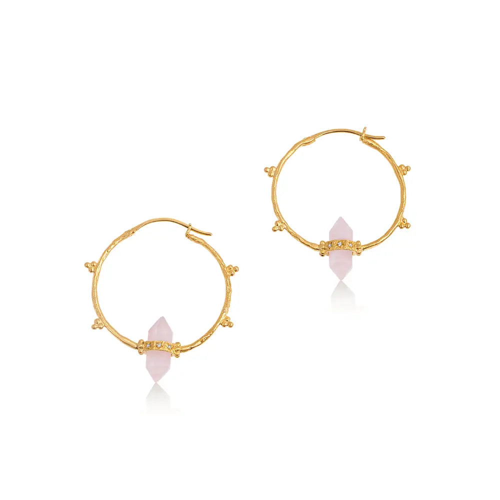 Shoot for The Moon • Hoop Earrings Ananda Soul