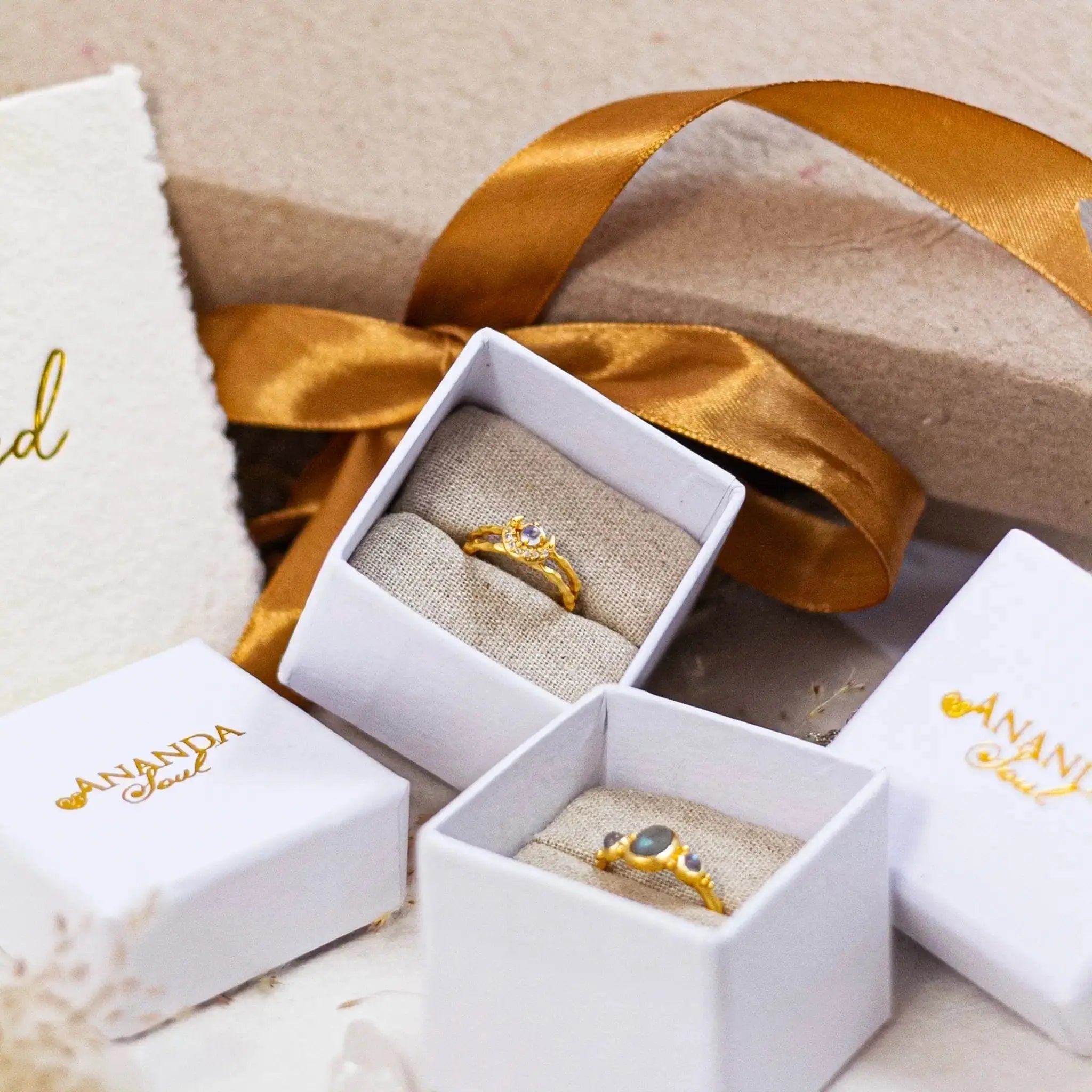 Manifest Your Dreams & Shine Stack • Rings Ananda Soul