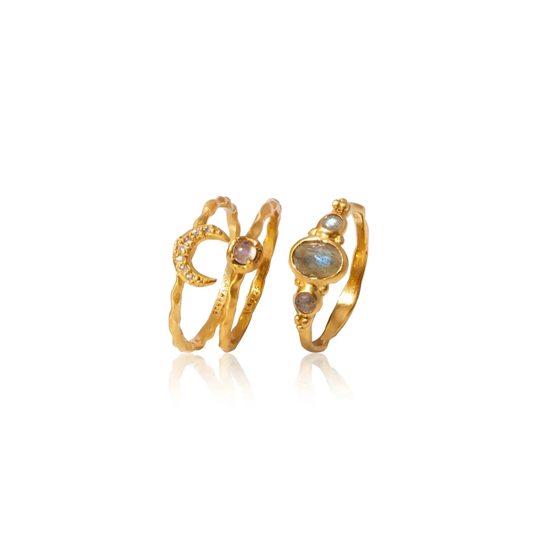 Manifest Your Dreams & Shine Stack • Rings Ananda Soul