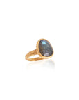 From Darkness to Light Ring • Labradorite