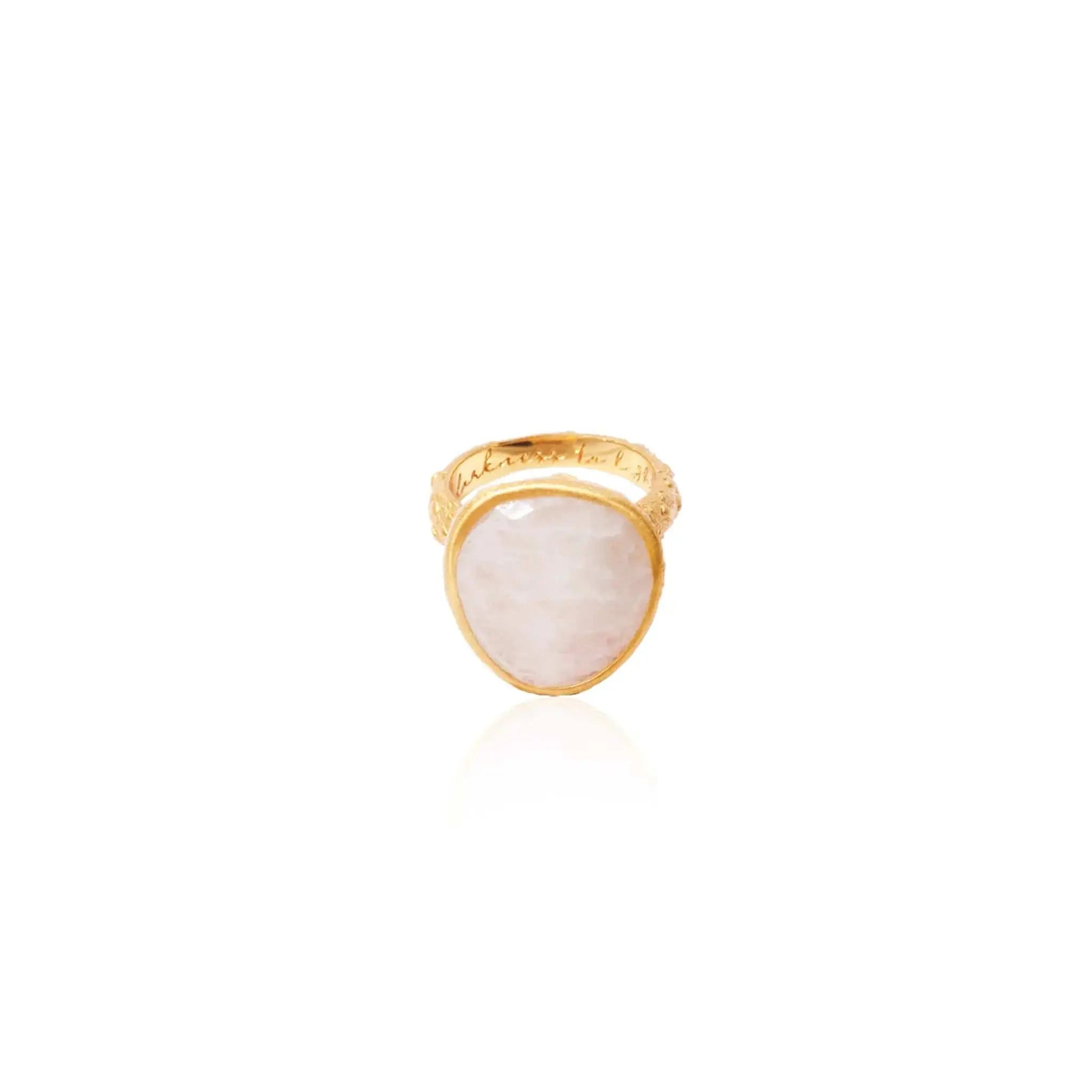 From Darkness to Light Ring • Moonstone Ananda Soul