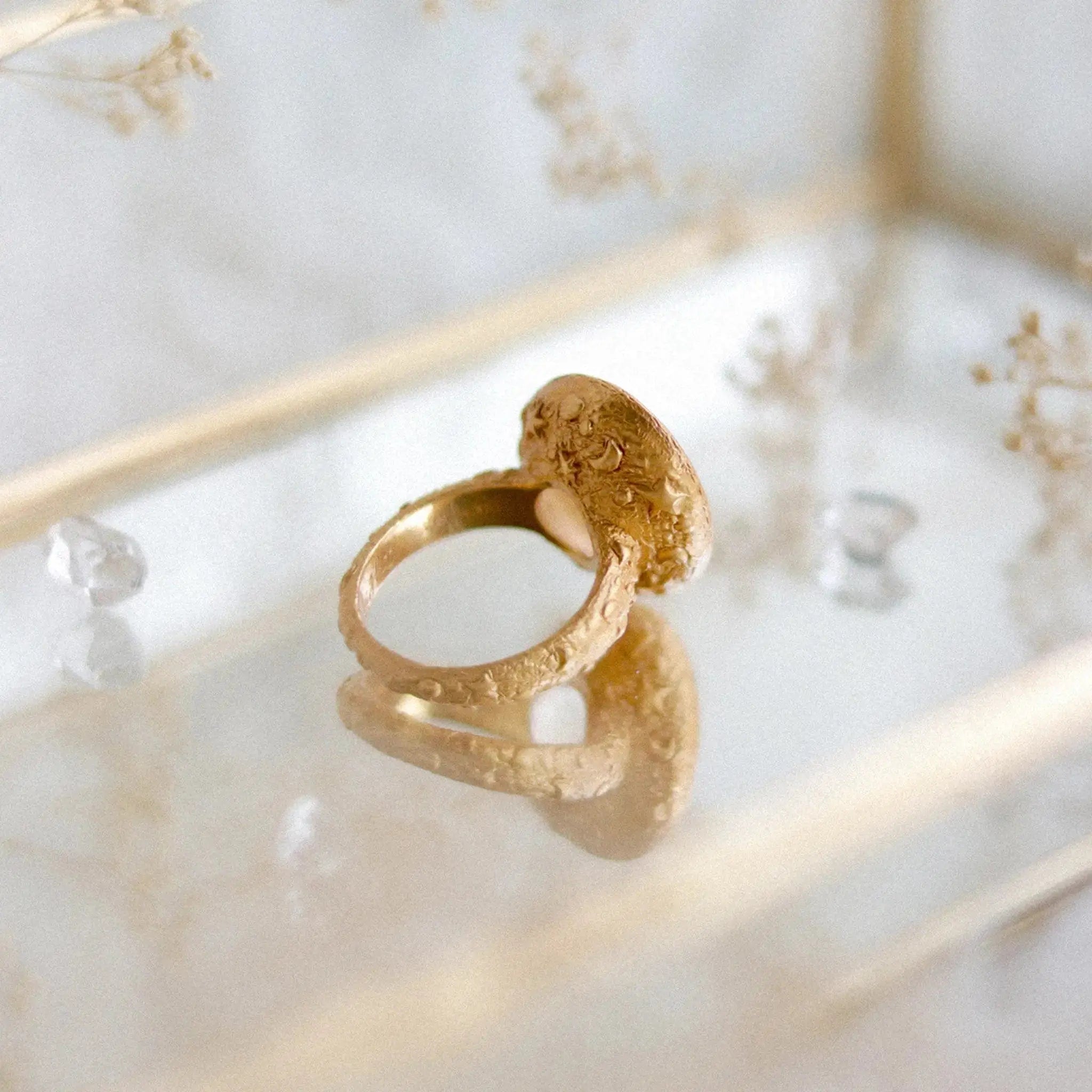 From Darkness to Light Ring • Moonstone Ananda Soul