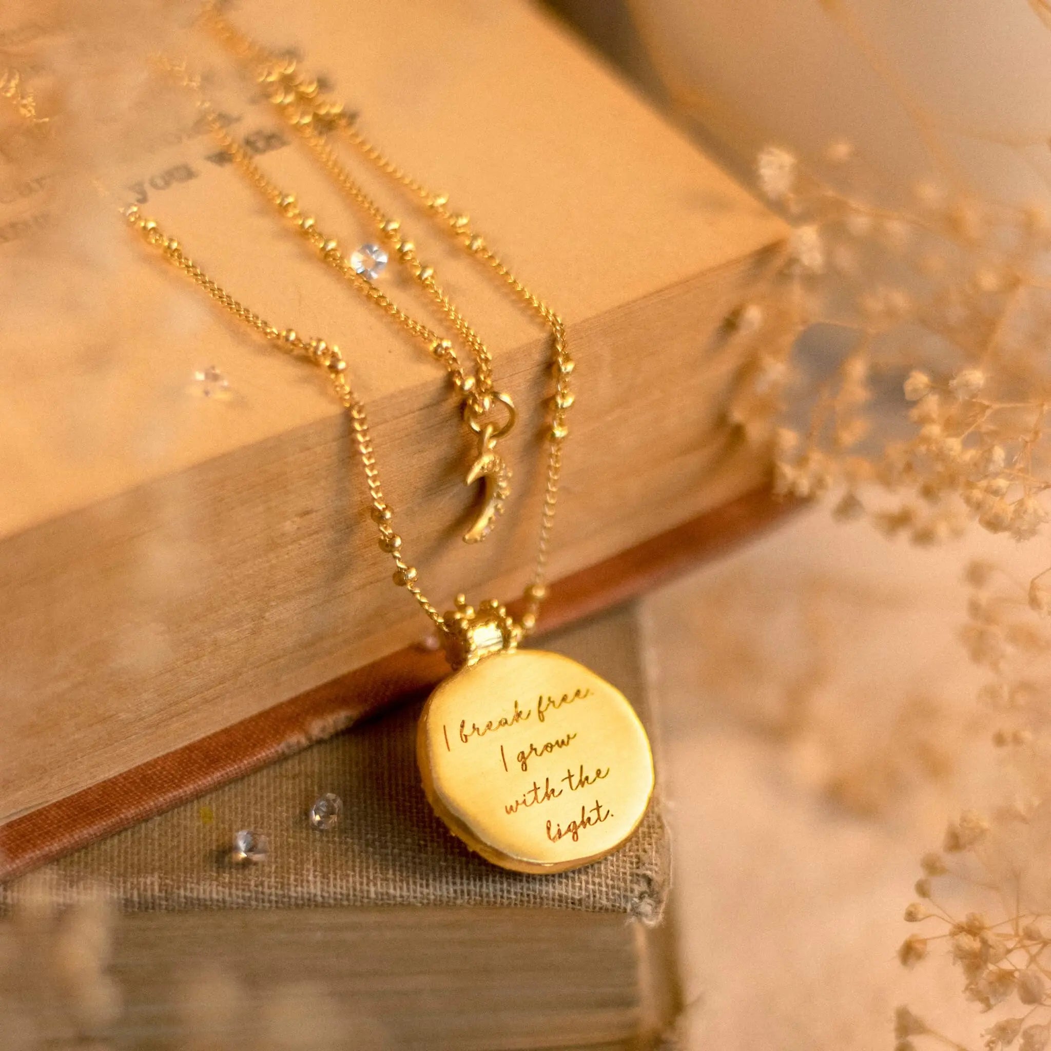 I Grow With The Light • Necklace Ananda Soul