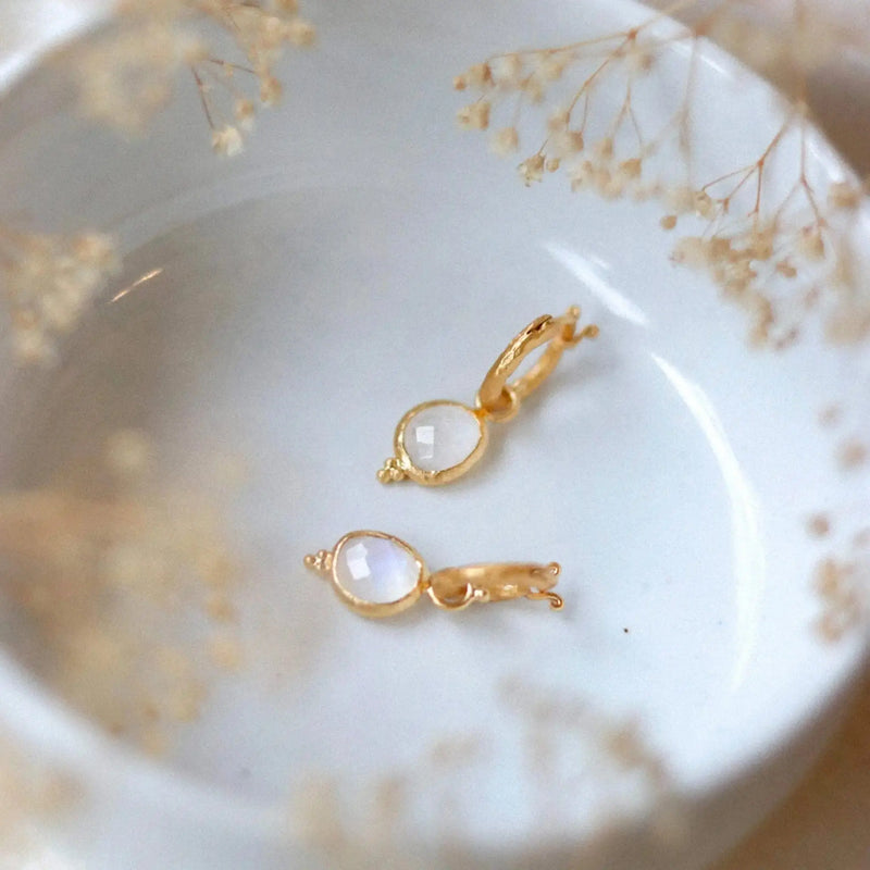 Intuitive Wisdom • Hoop Earrings Ananda Soul