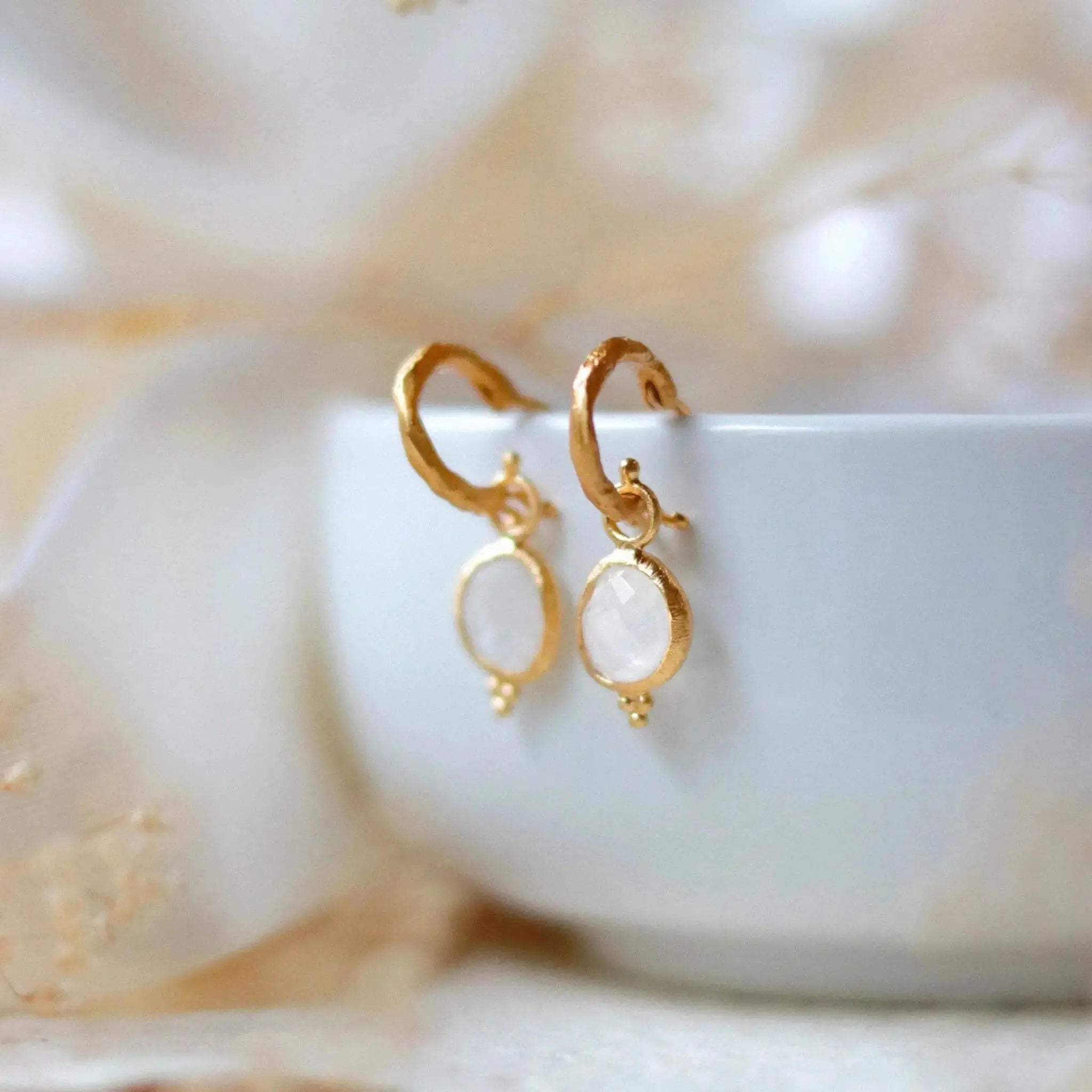 Intuitive Wisdom • Hoop Earrings Ananda Soul
