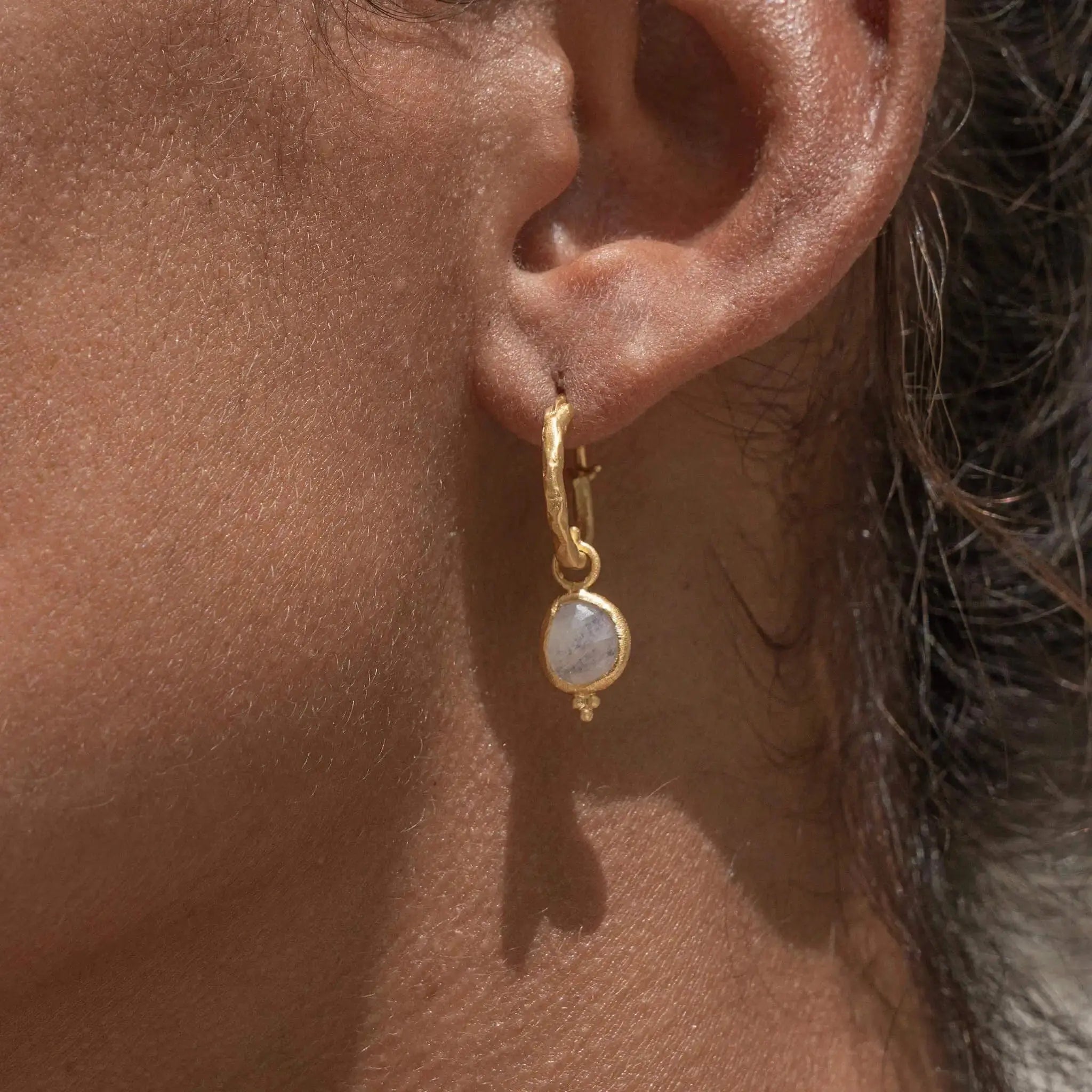 Intuitive Wisdom • Hoop Earrings Ananda Soul