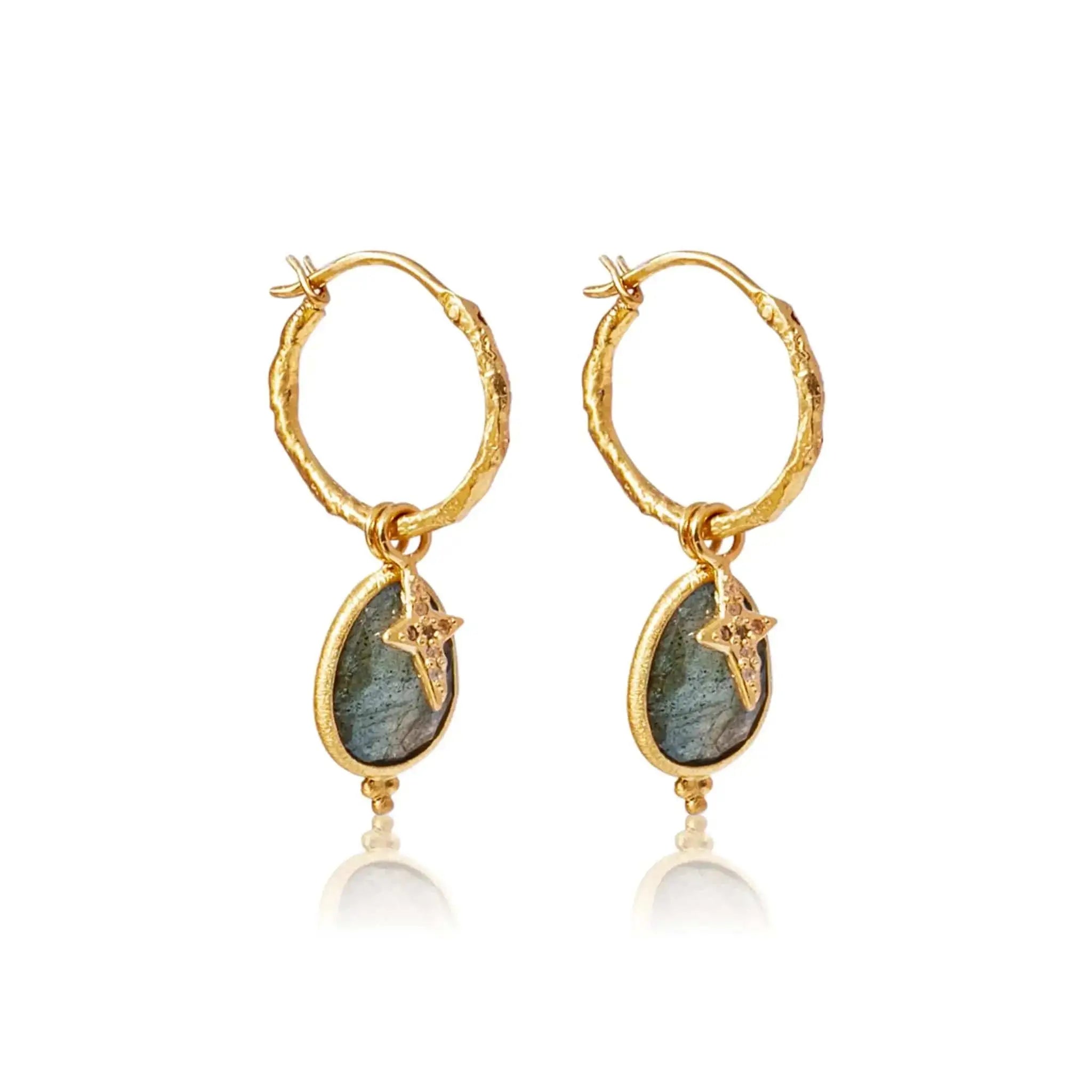 Among The Stars • Hoop Earrings Ananda Soul