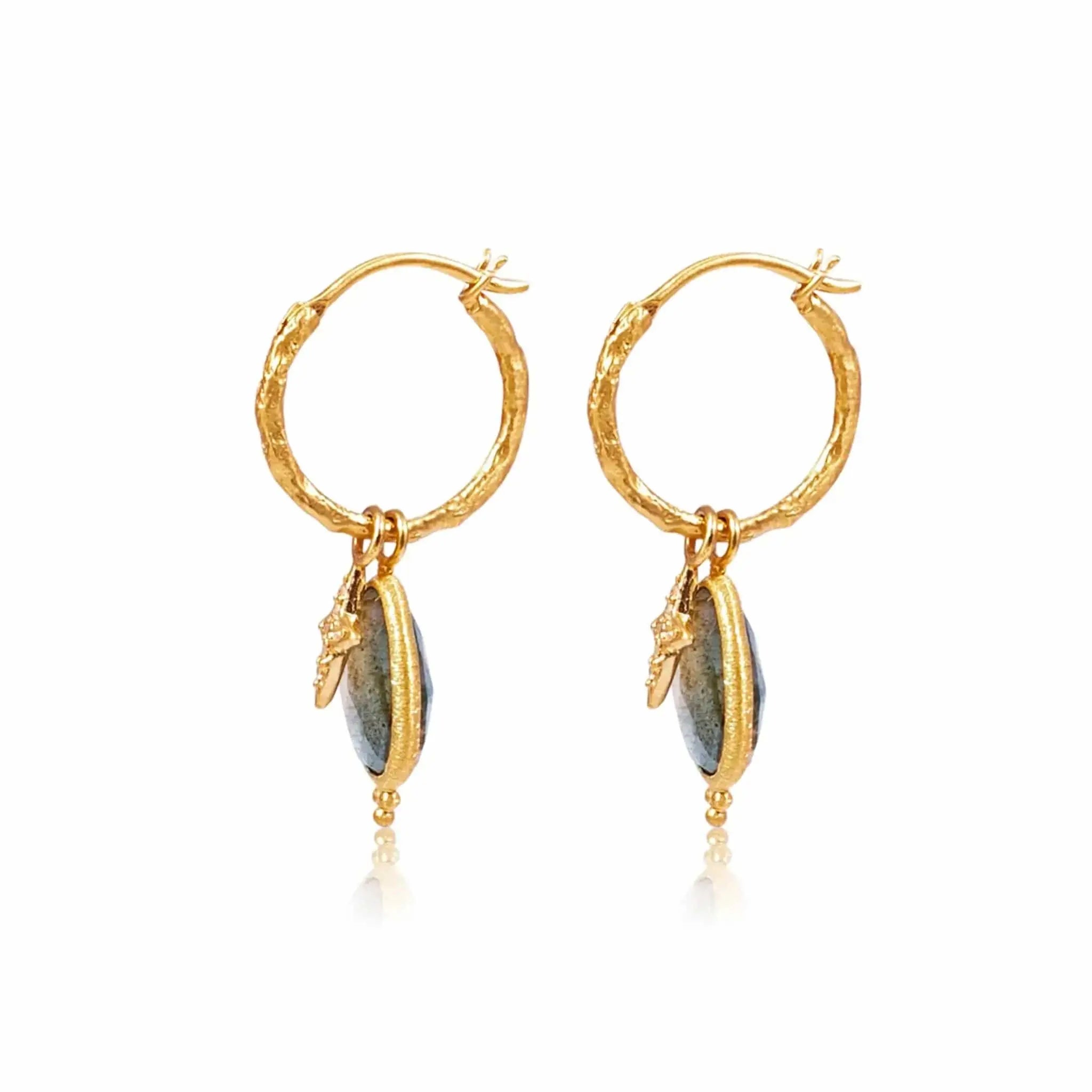 Among The Stars • Hoop Earrings Ananda Soul