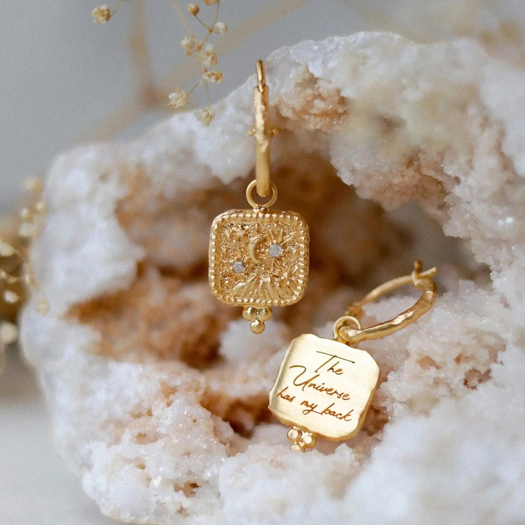 the universe has my back necklace