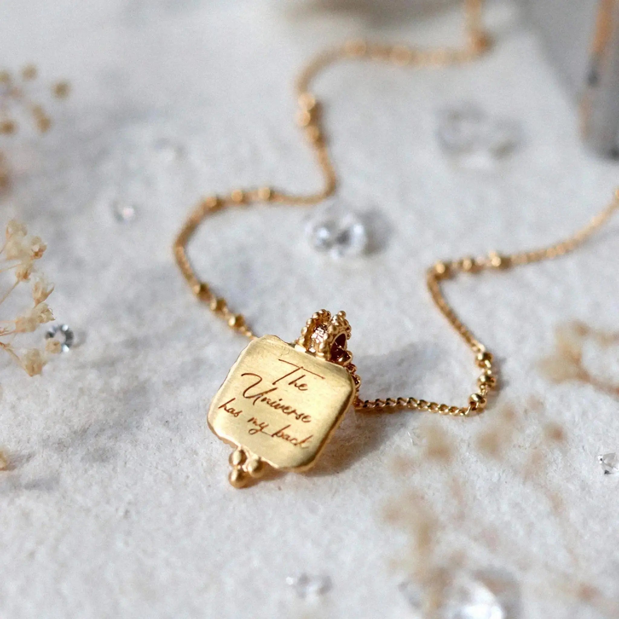 The Universe Has My Back • Necklace Ananda Soul