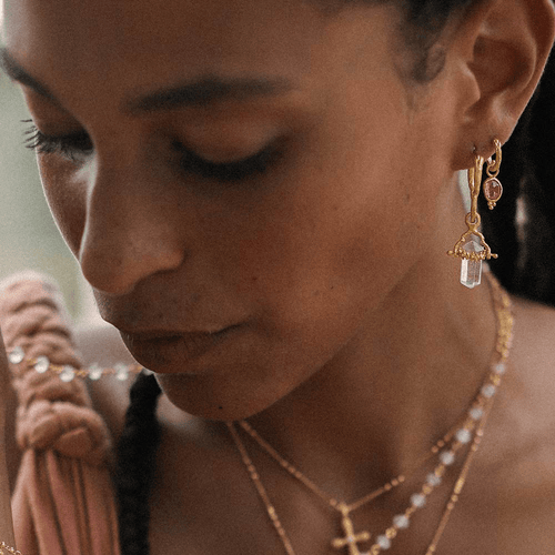 Beam of Light • Earrings – Anandasoul