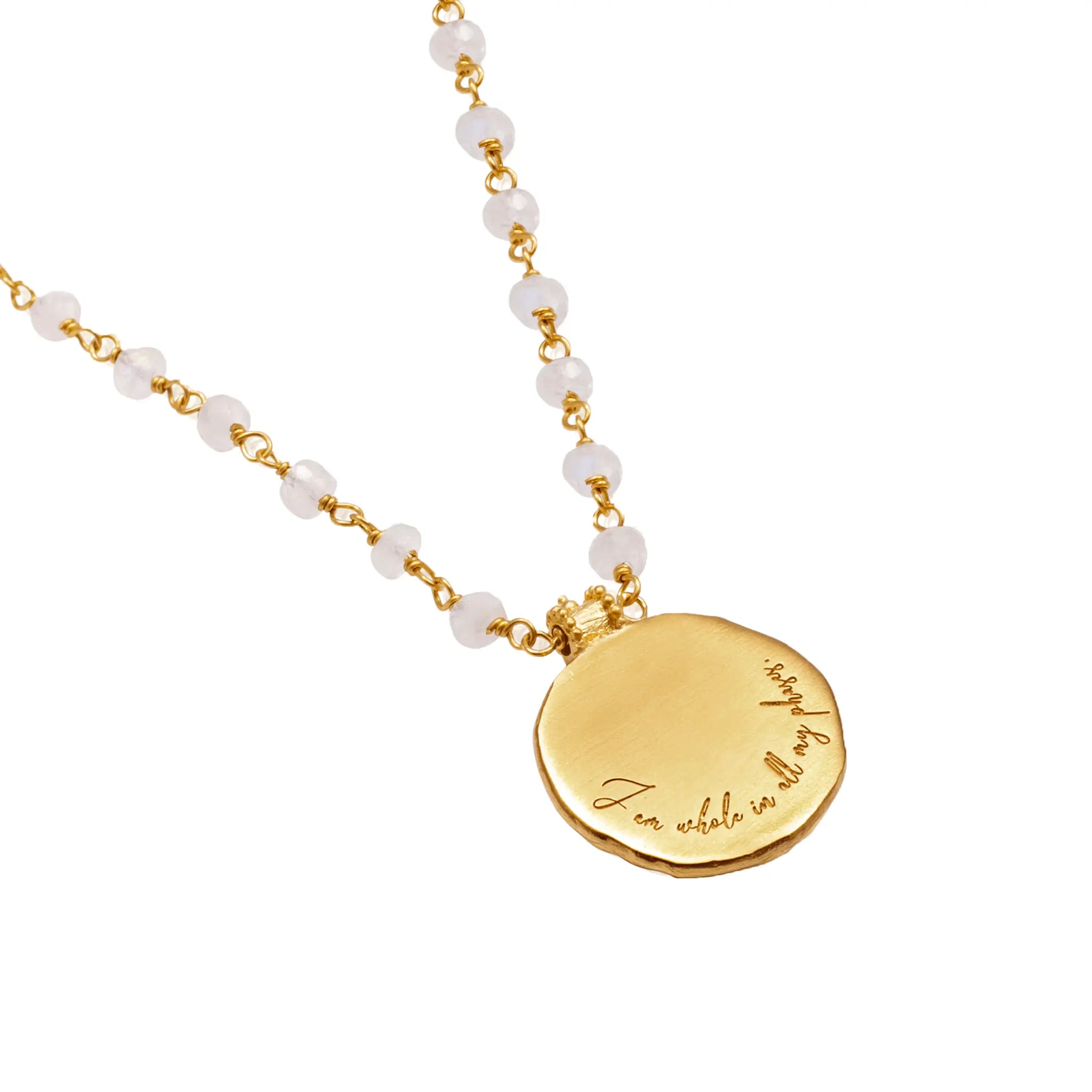 I Am Whole Crystal • Necklace Ananda Soul