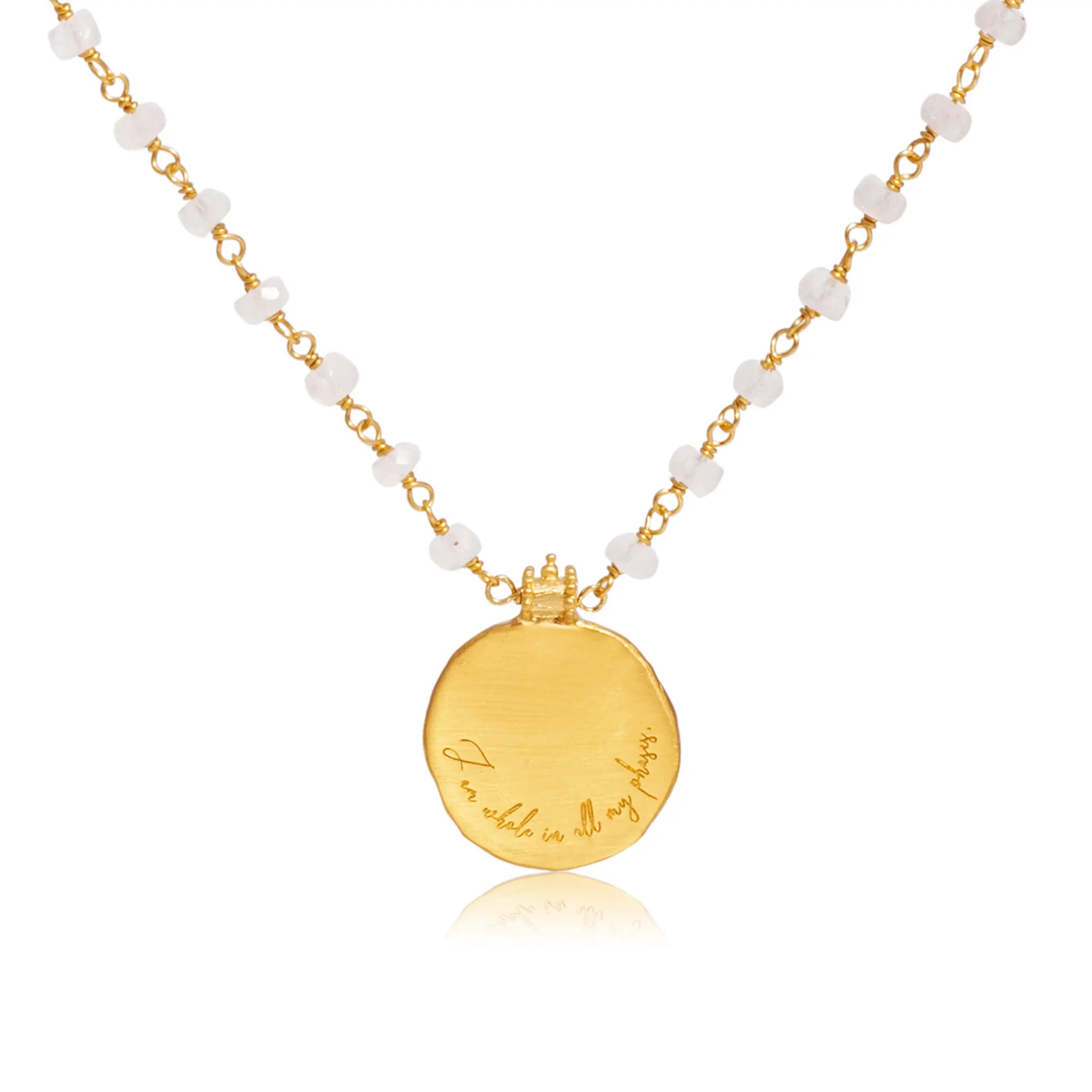 I Am Whole Crystal • Necklace Ananda Soul