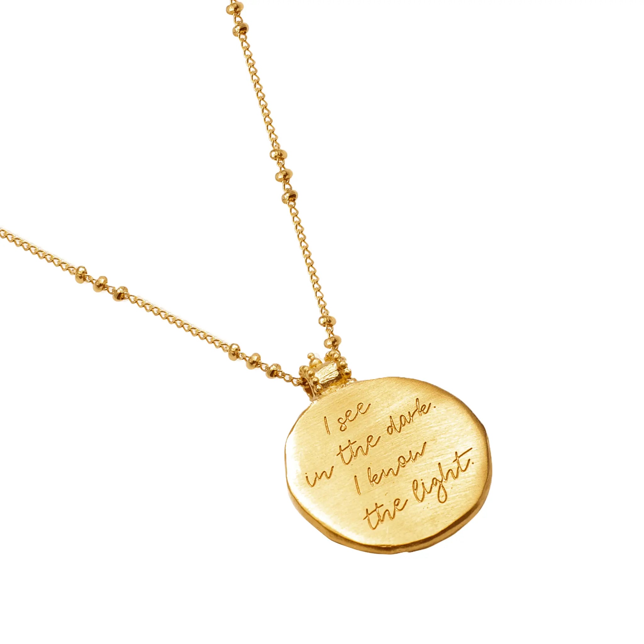 I See In The Dark • Necklace Ananda Soul