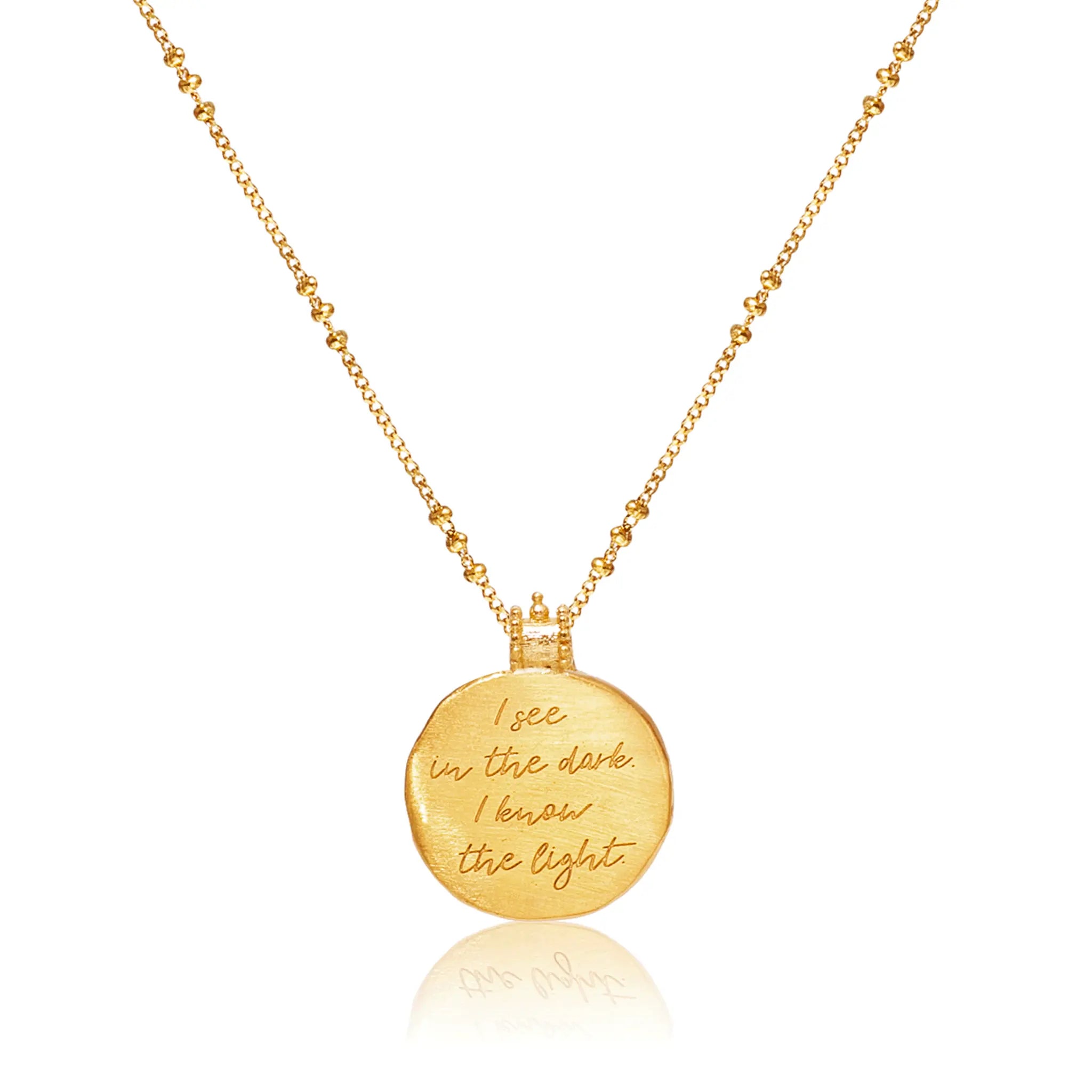 I See In The Dark • Necklace Ananda Soul
