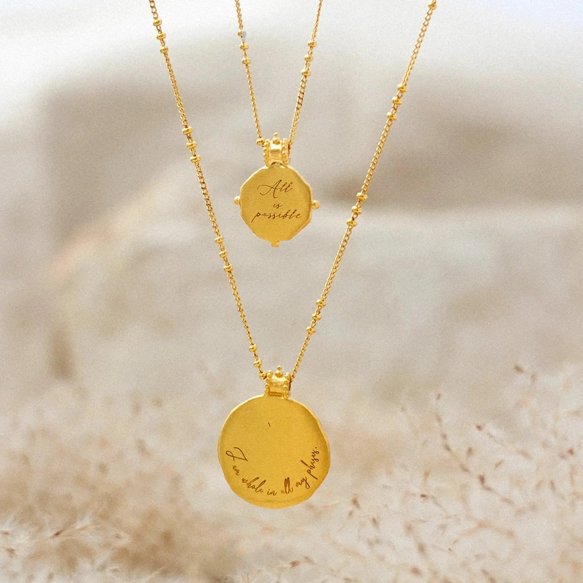 Infinite Potential & I Am Whole • Necklace Ananda Soul