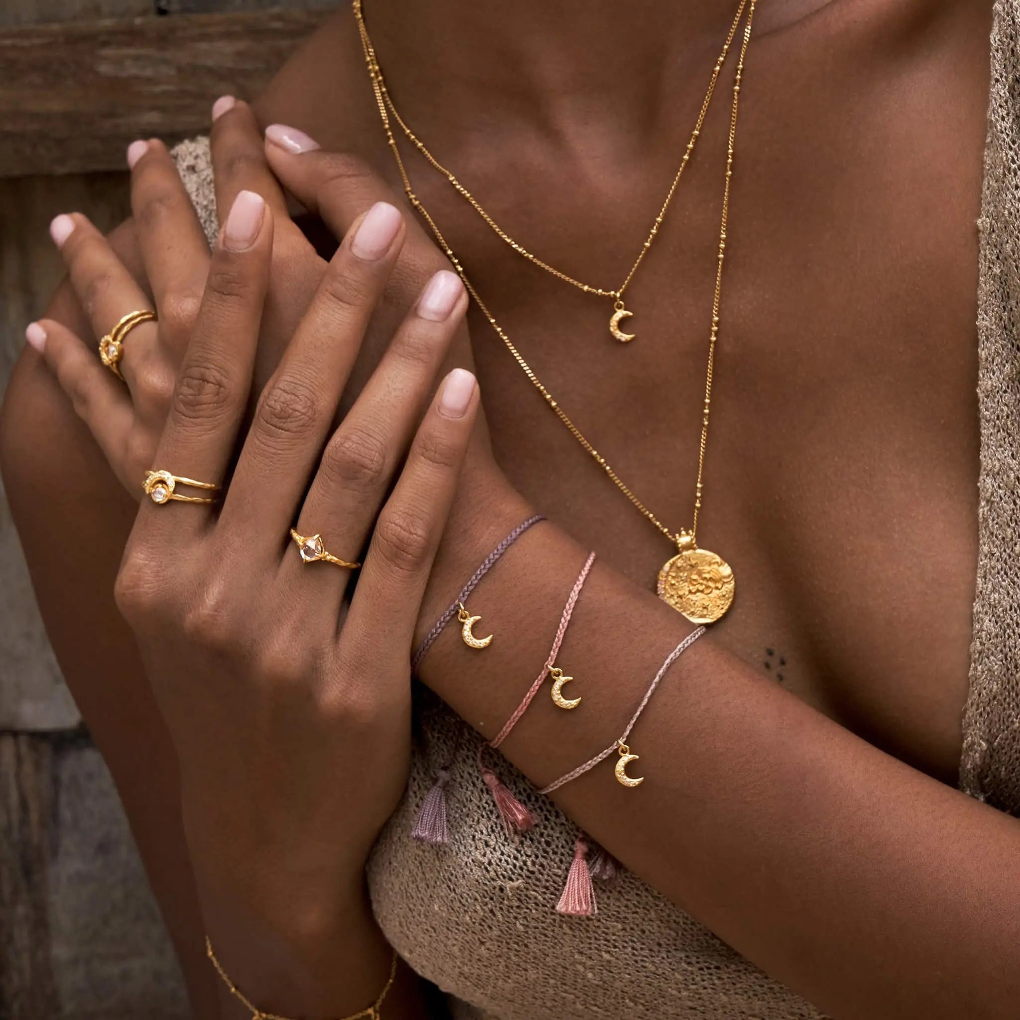 Luna Crescent • Bracelet Ananda Soul