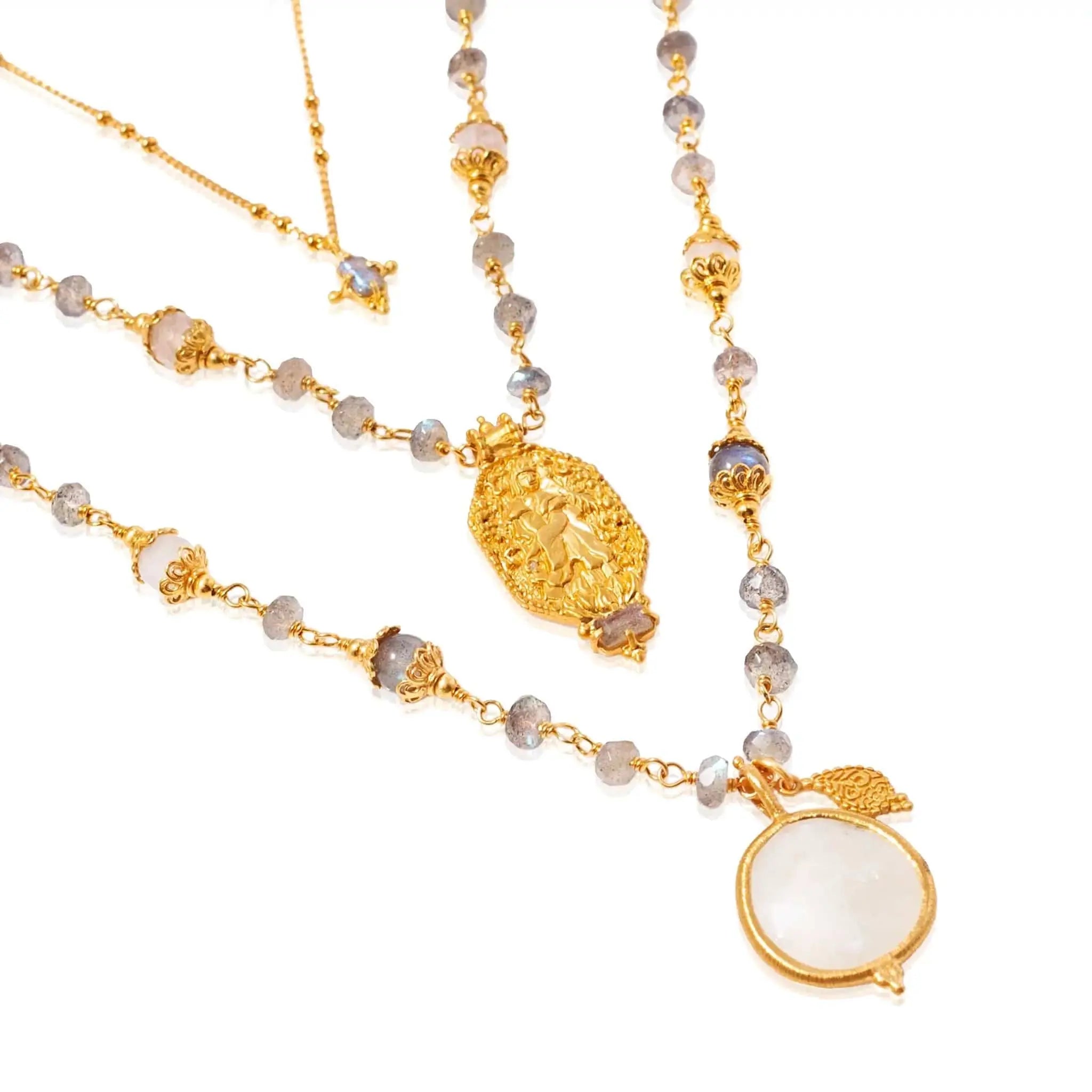 My Love Is Powerful Mala & Ever Evolving • Necklace Ananda Soul