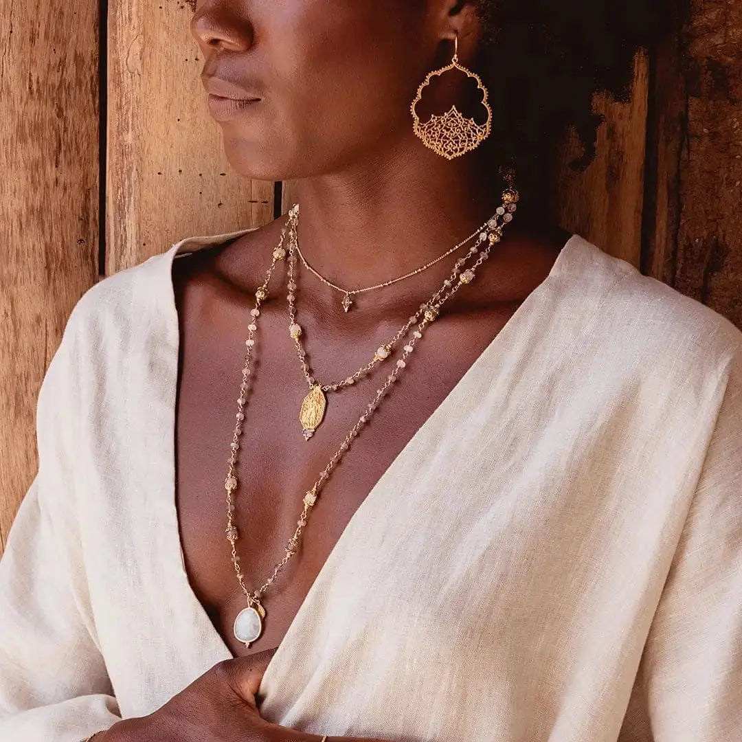 My Love Is Powerful Mala & Ever Evolving • Necklace Ananda Soul