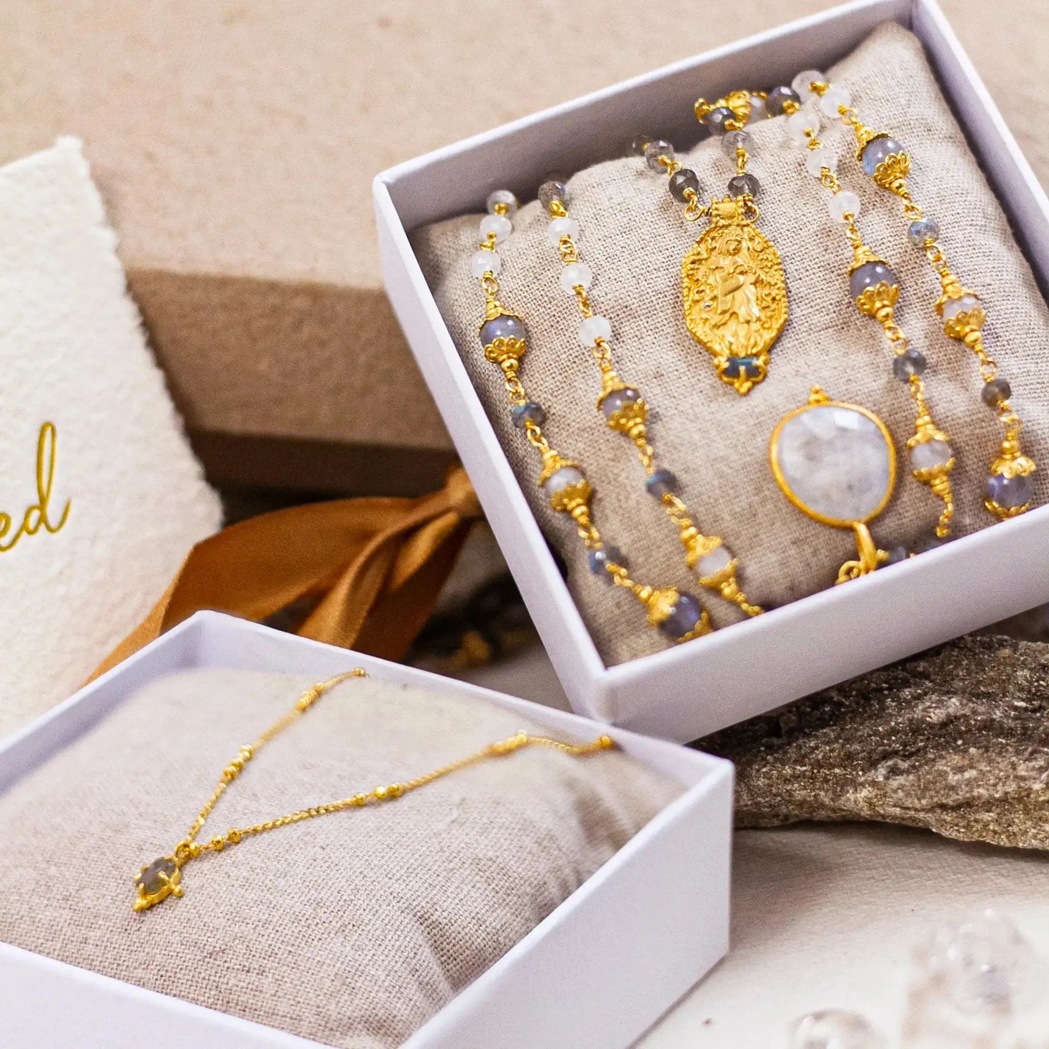 My Love Is Powerful Mala & Ever Evolving • Necklace Ananda Soul